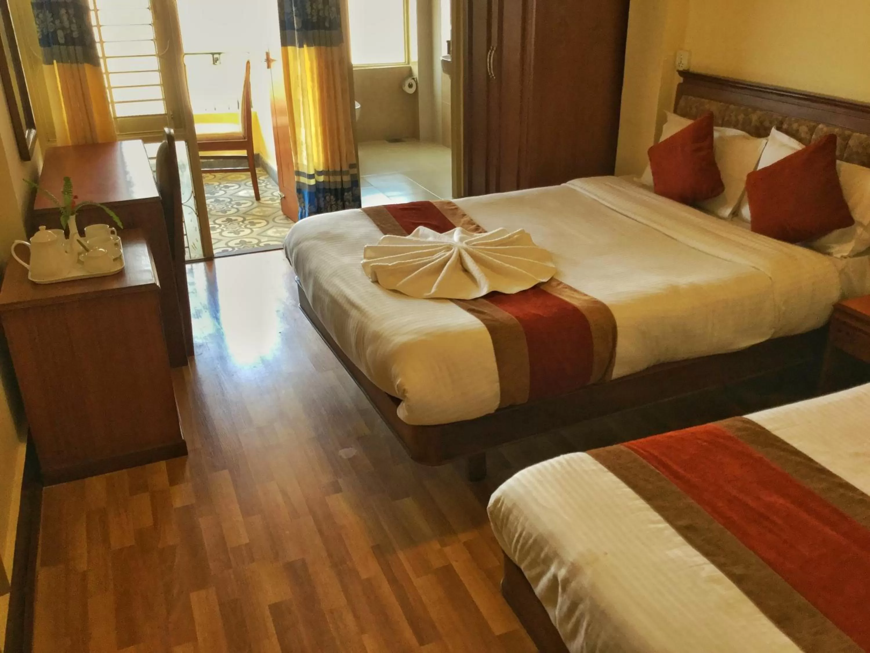 Bedroom, Bed in Trekkers Home