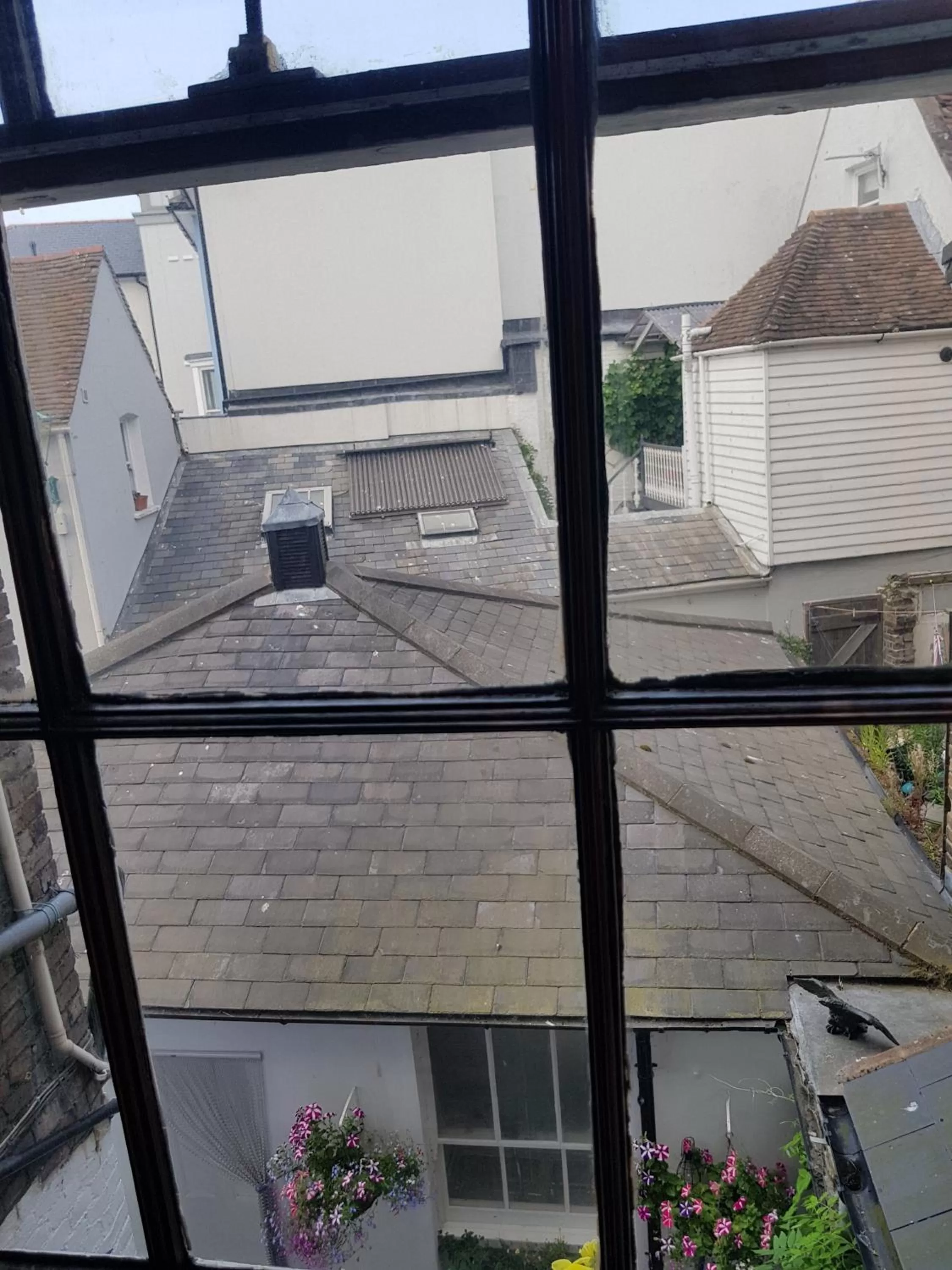 Inner courtyard view in Waterfront Hotel