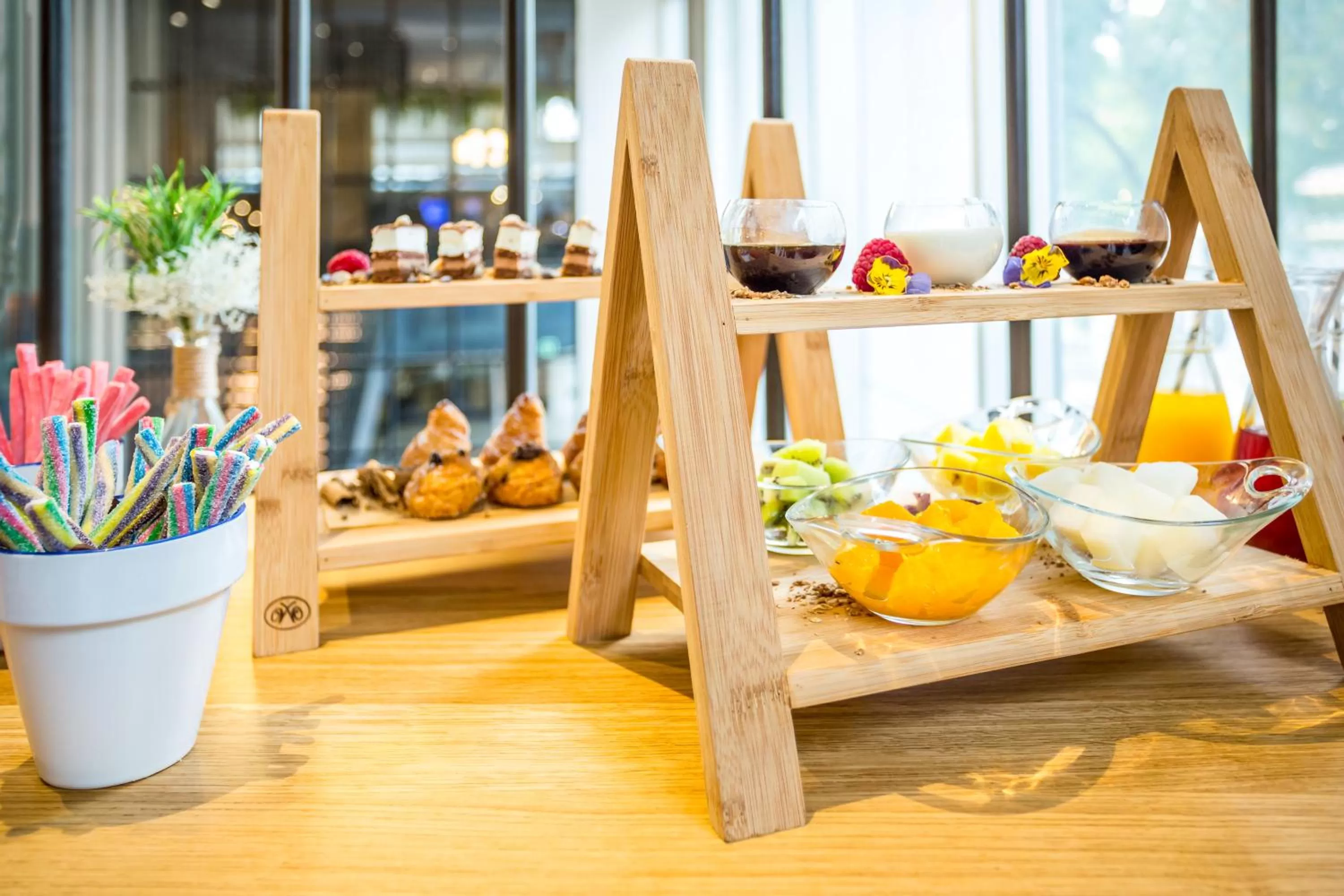 Food close-up in Novotel Sevilla