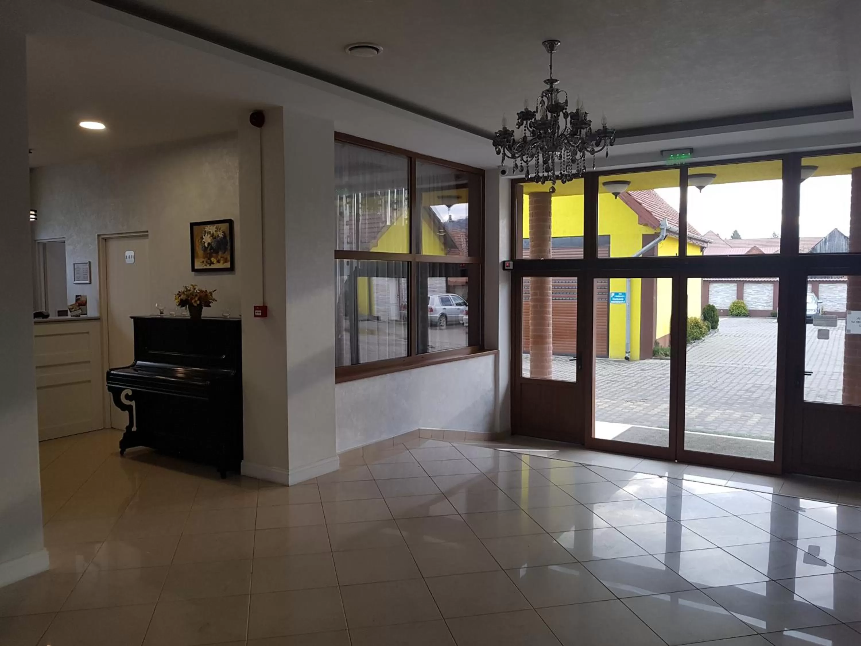 Lobby or reception in Hotel Edelweiss