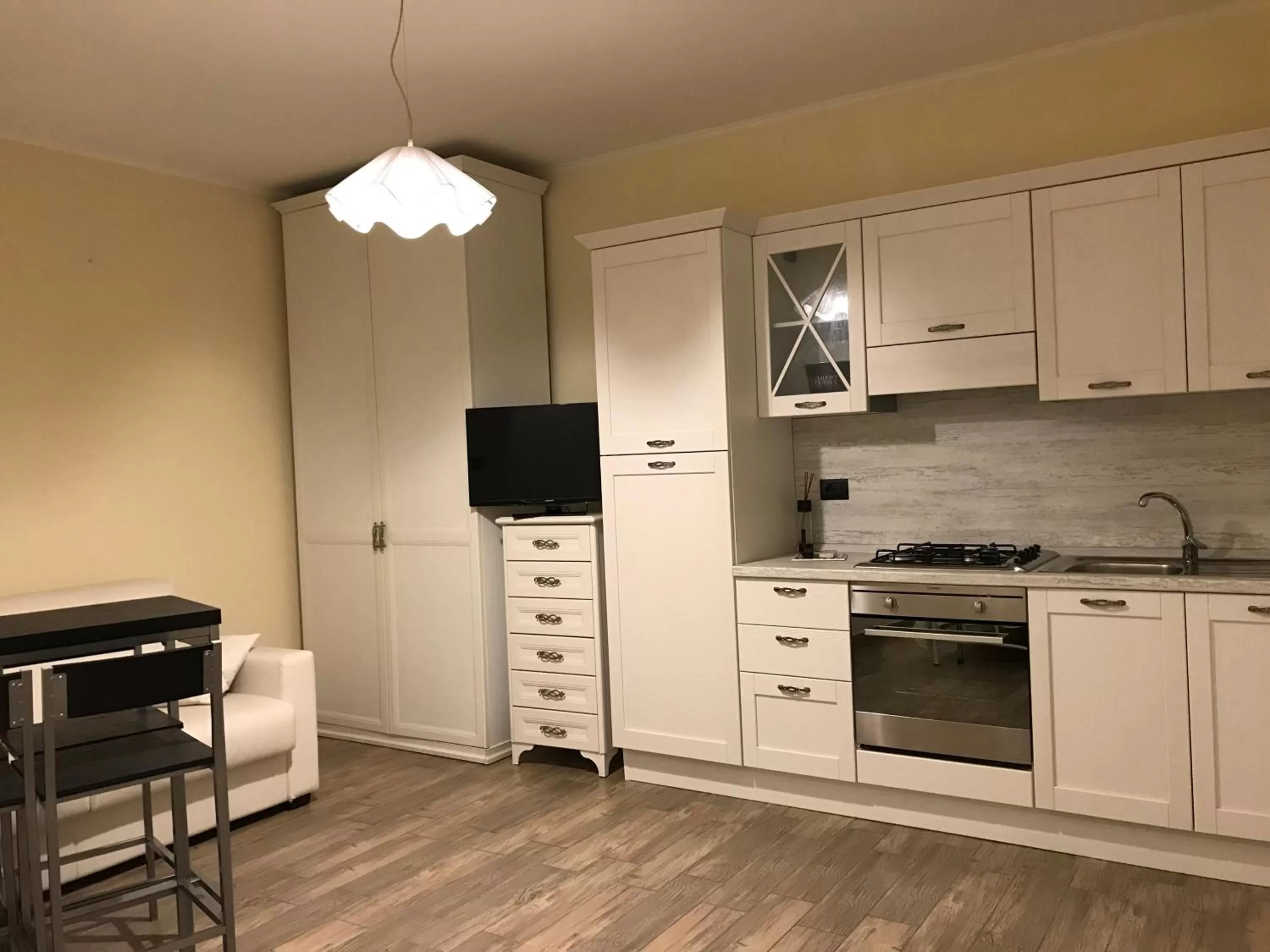 Kitchen or kitchenette in Bed and Breakfast Sun Wine