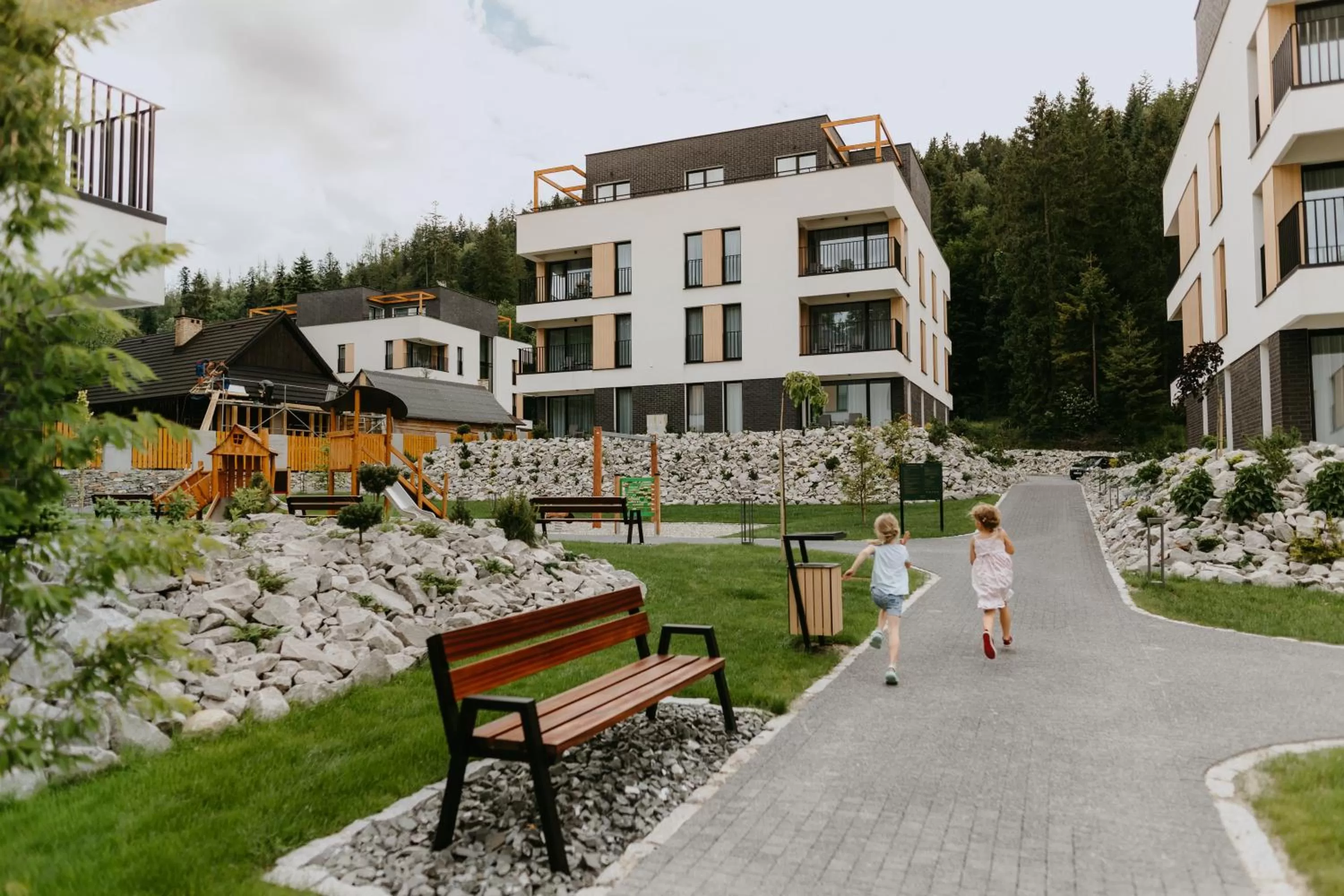 Garden in VISLOW Resort