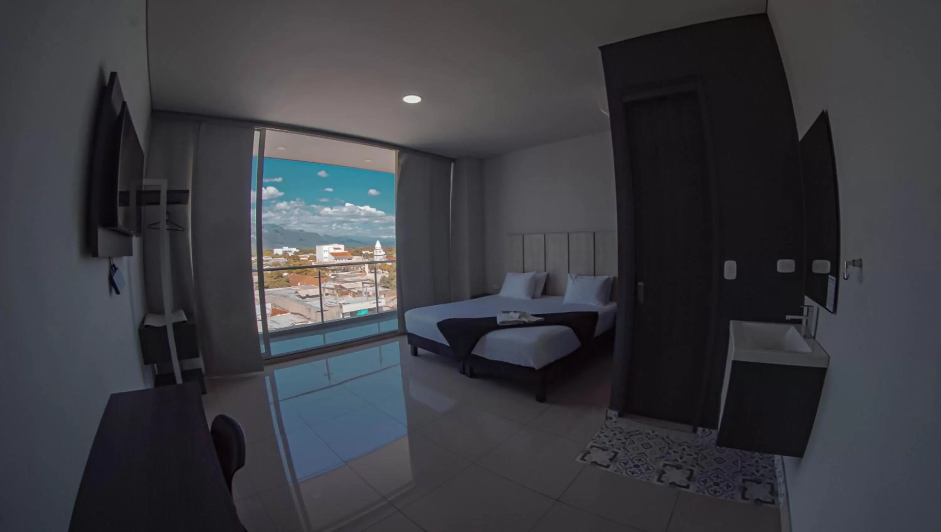 Bed in HOTEL NABU VALLEDUPAR