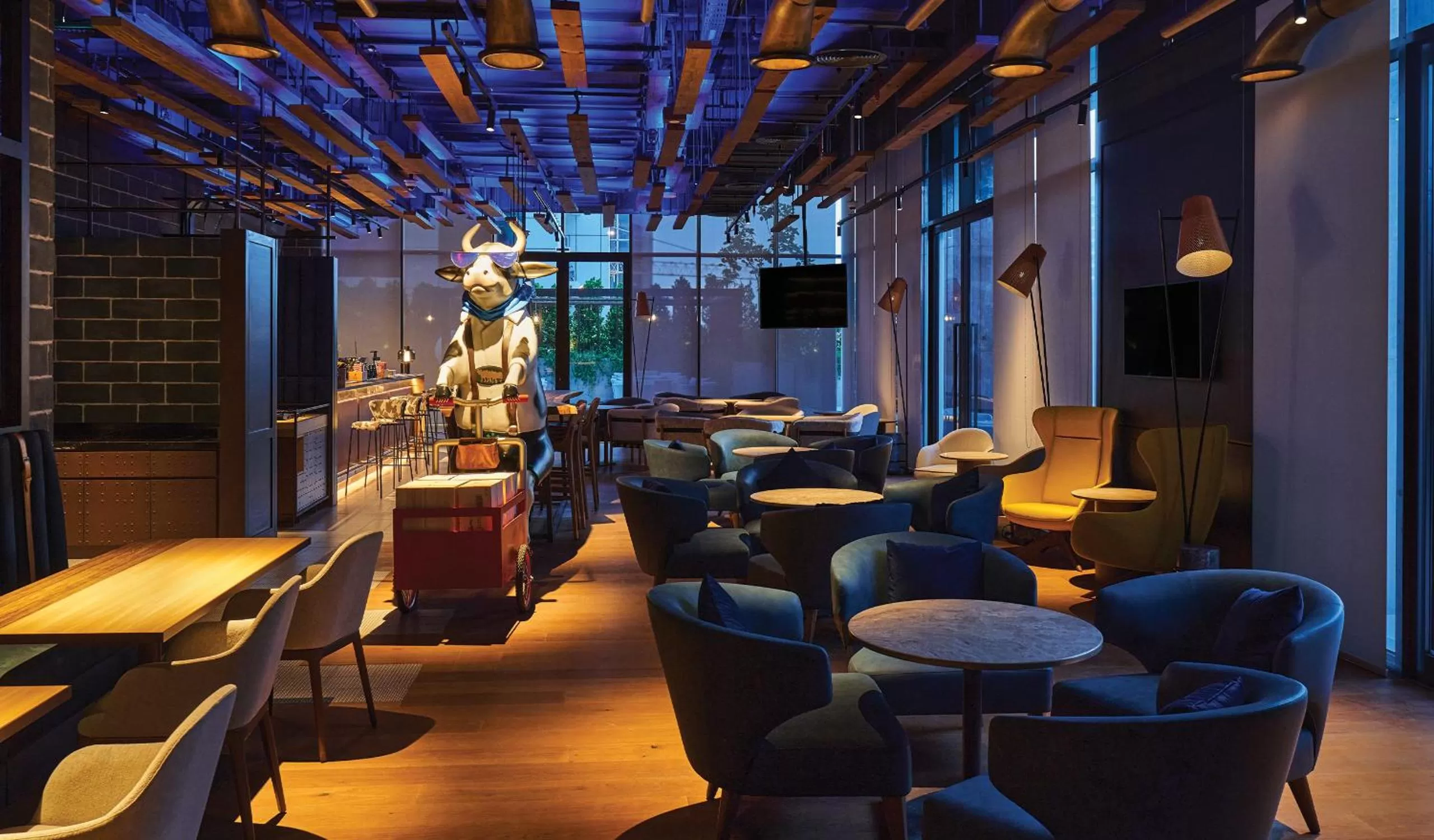 Lounge or bar in Barcelo Business Bay Dubai - Formerly Revier Hotel
