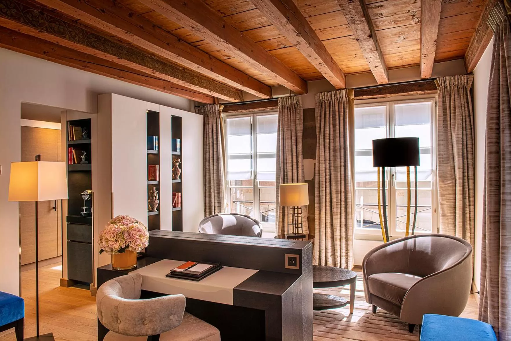 Living room in Hôtel Les Armures