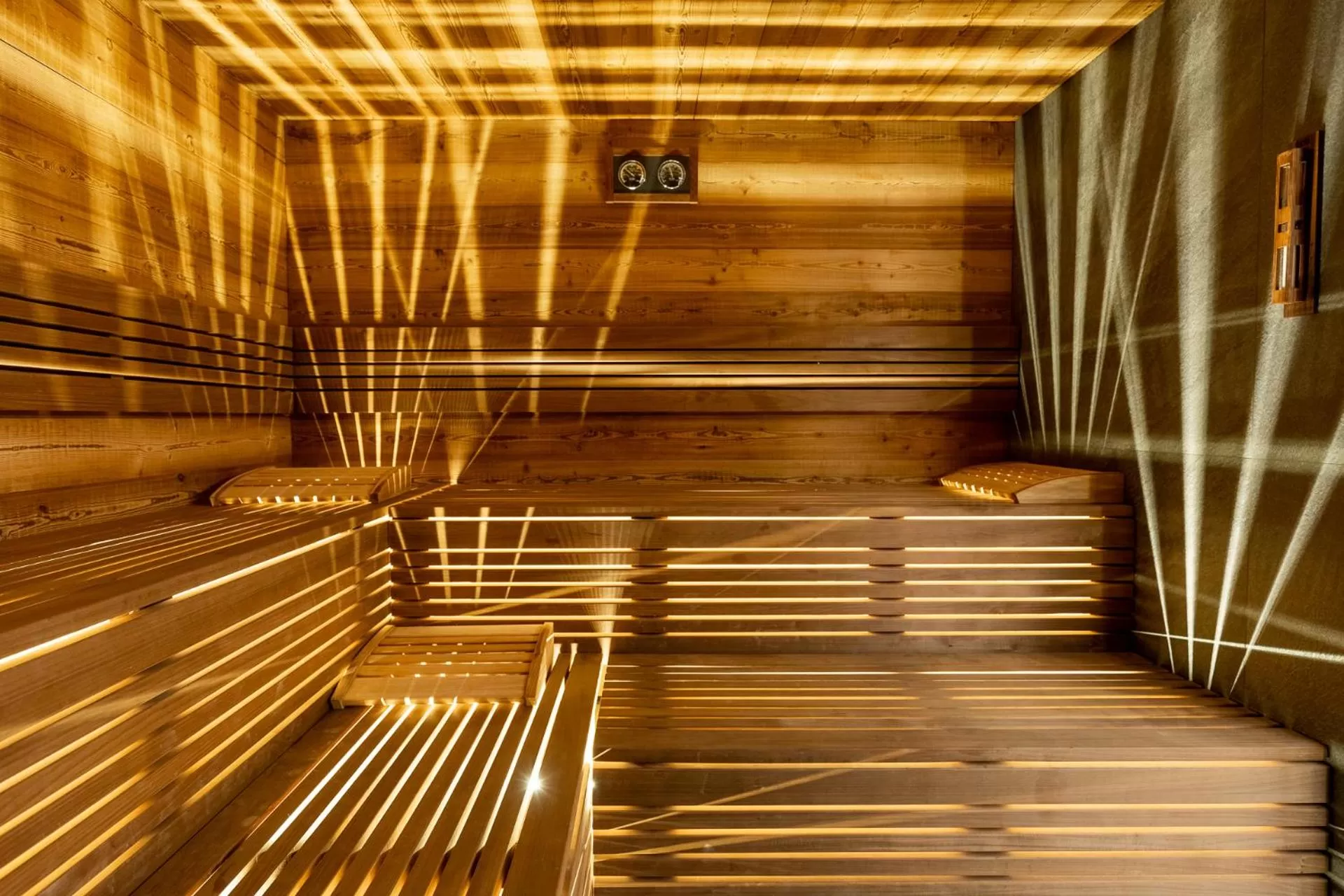 Sauna in Hotel META Resort & Vine SPA