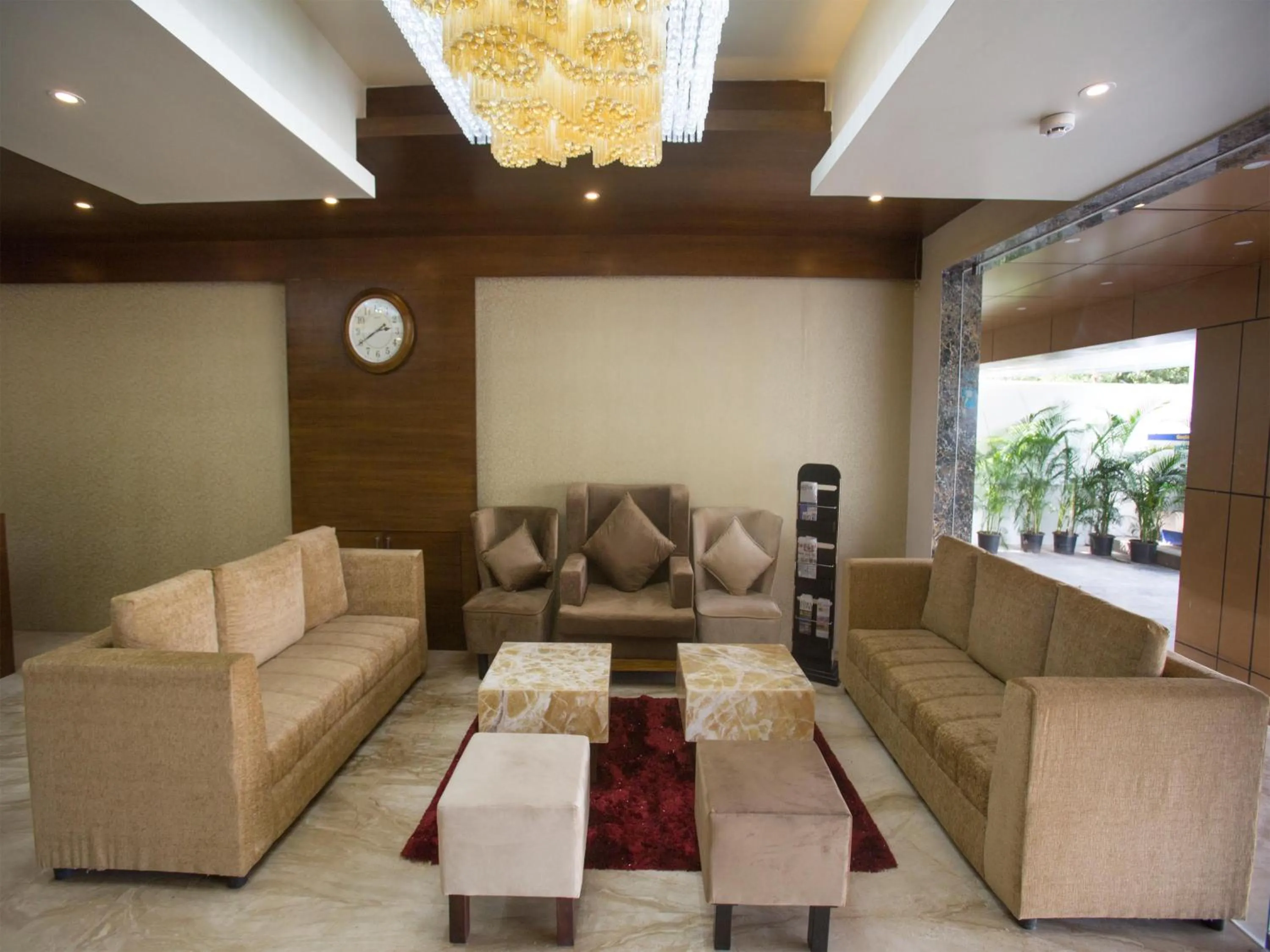 Lobby or reception in ST Parklane Airport Hotel Chennai