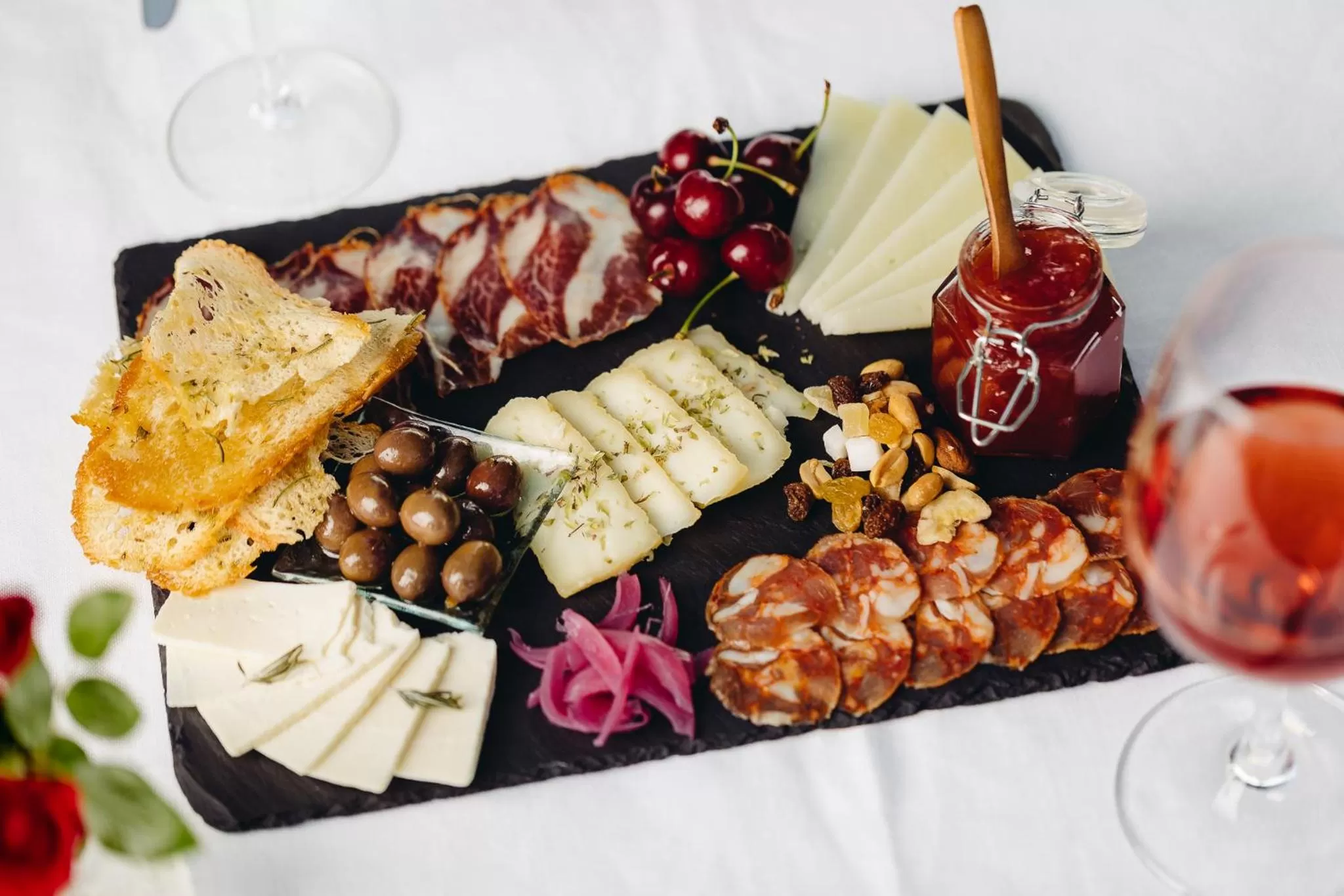 Food close-up in Pateo dos Solares Charm Hotel