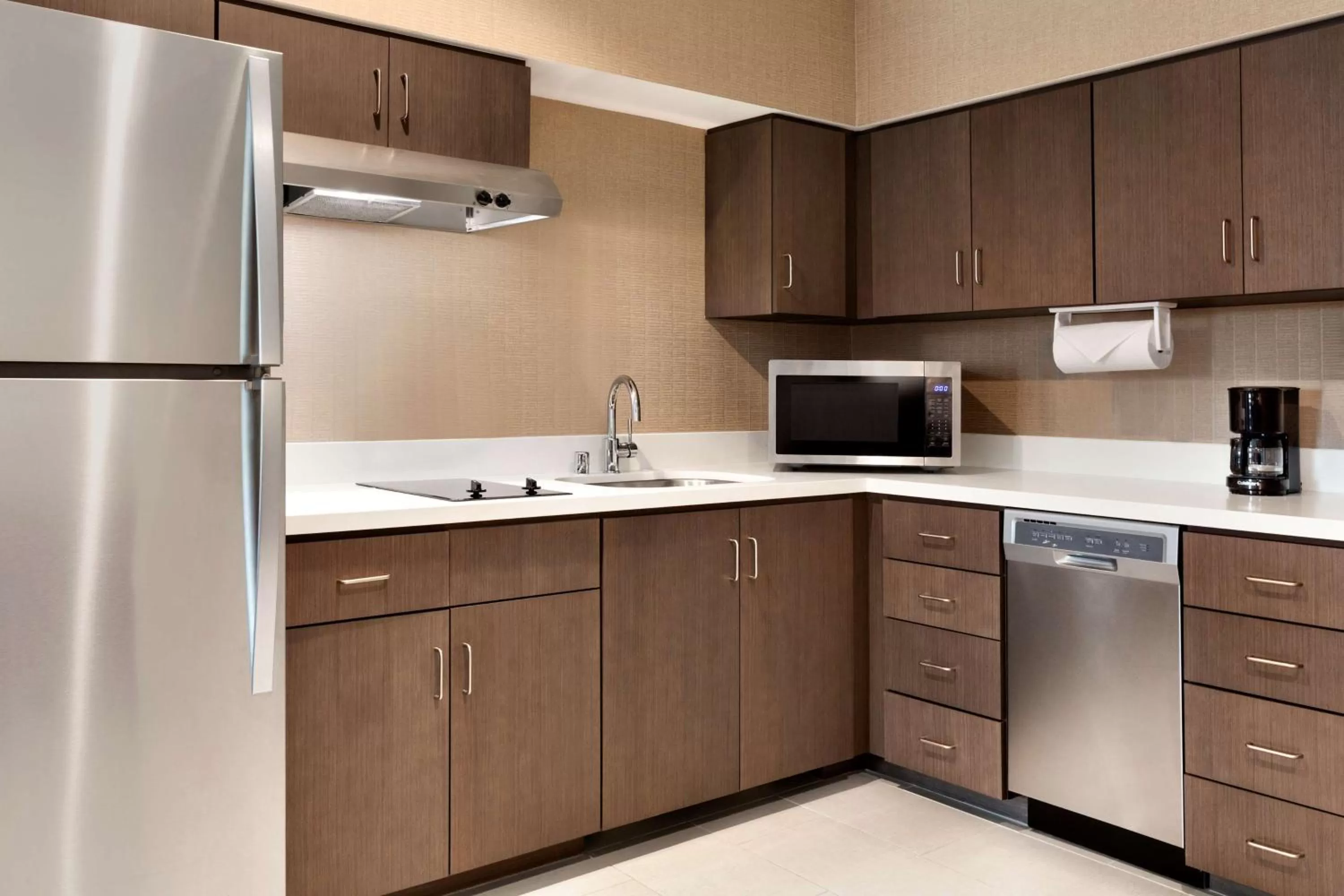 Kitchen or kitchenette in Homewood Suites By Hilton Irvine John Wayne Airport