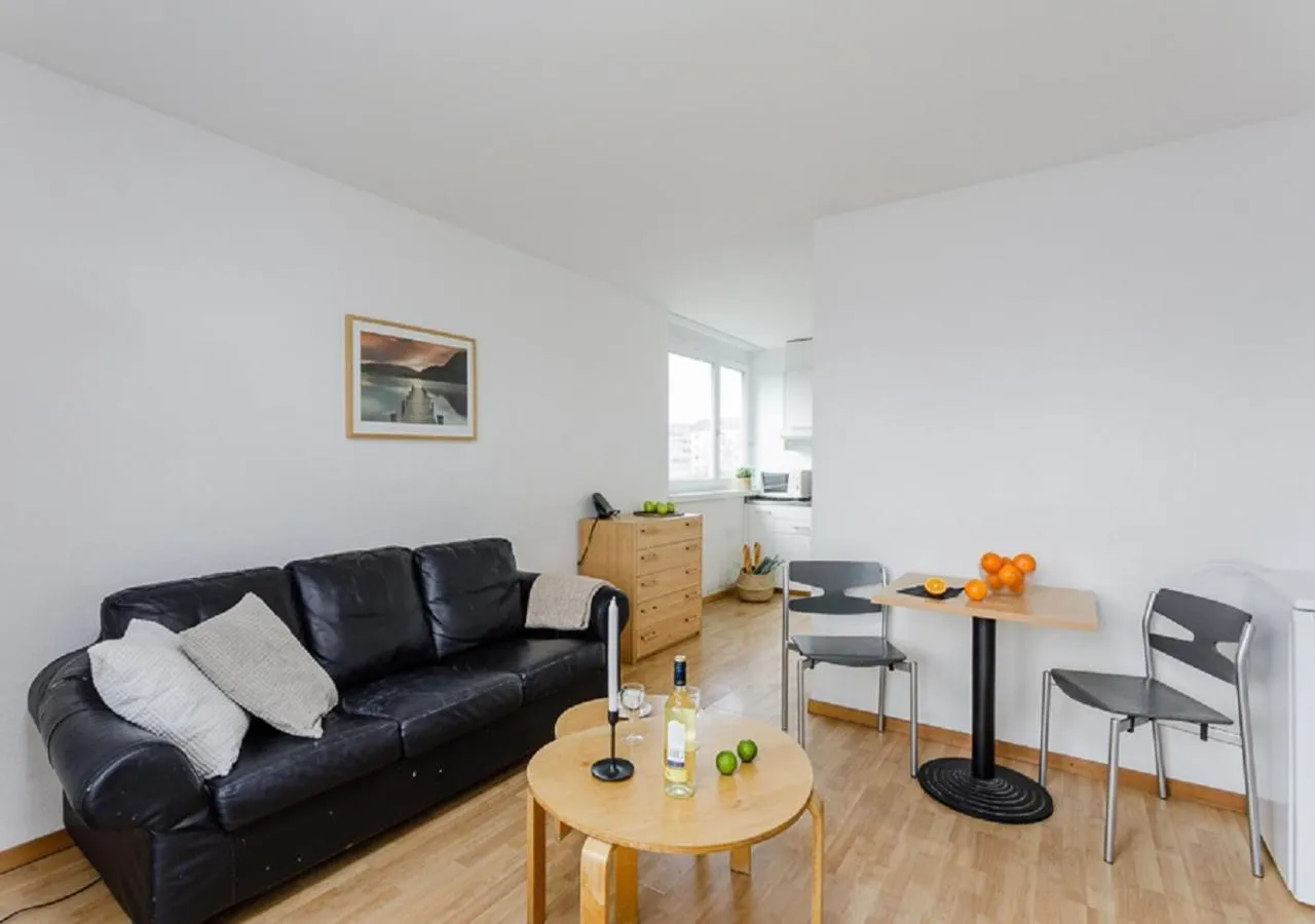 Living room in Swiss Star Tower - Self Check-In