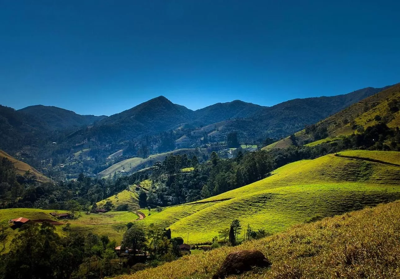 Mountain view, Natural Landscape in Pousada Vila Santa Barbara