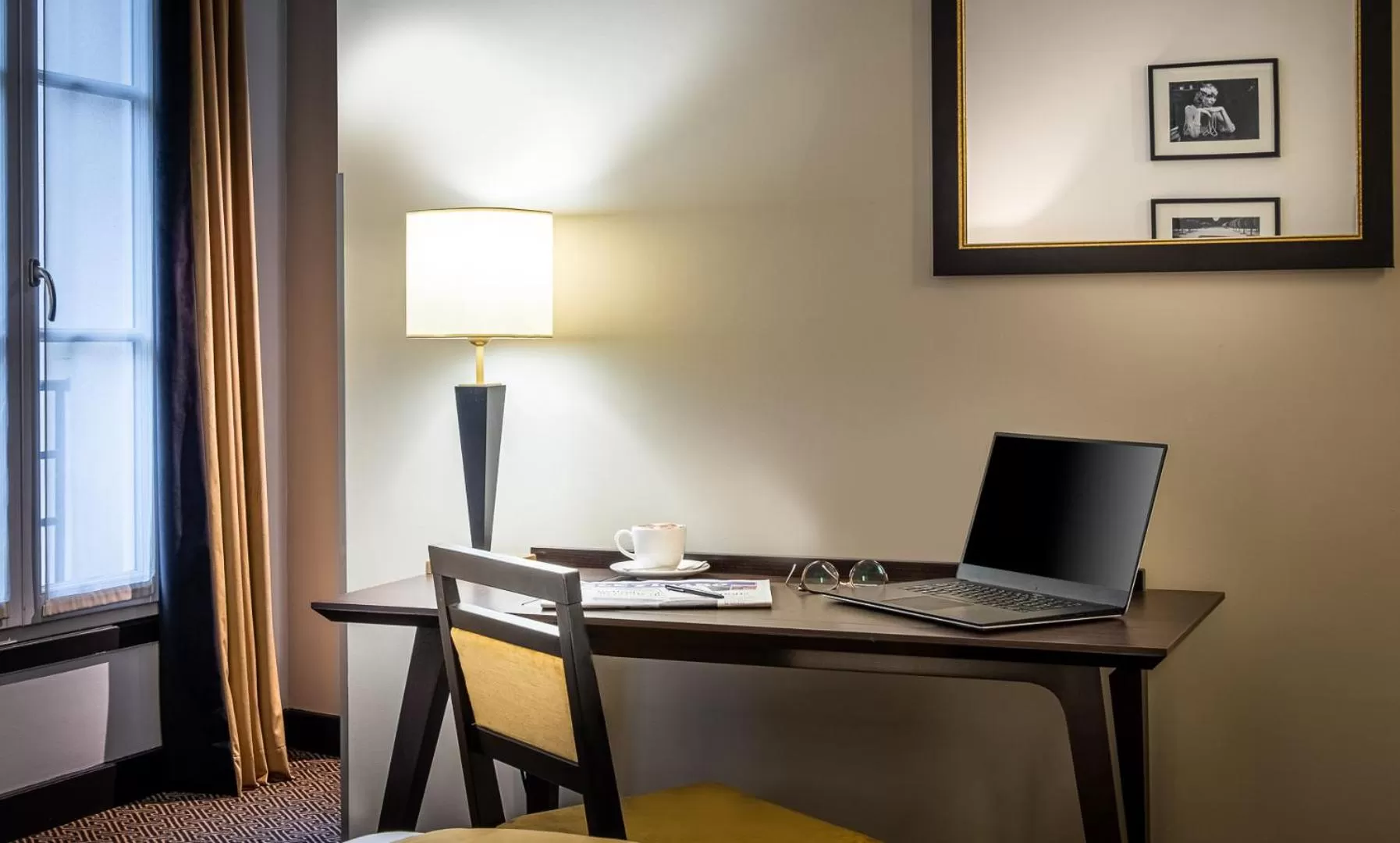 Decorative detail in Hôtel Le Marquis by Inwood Hotels