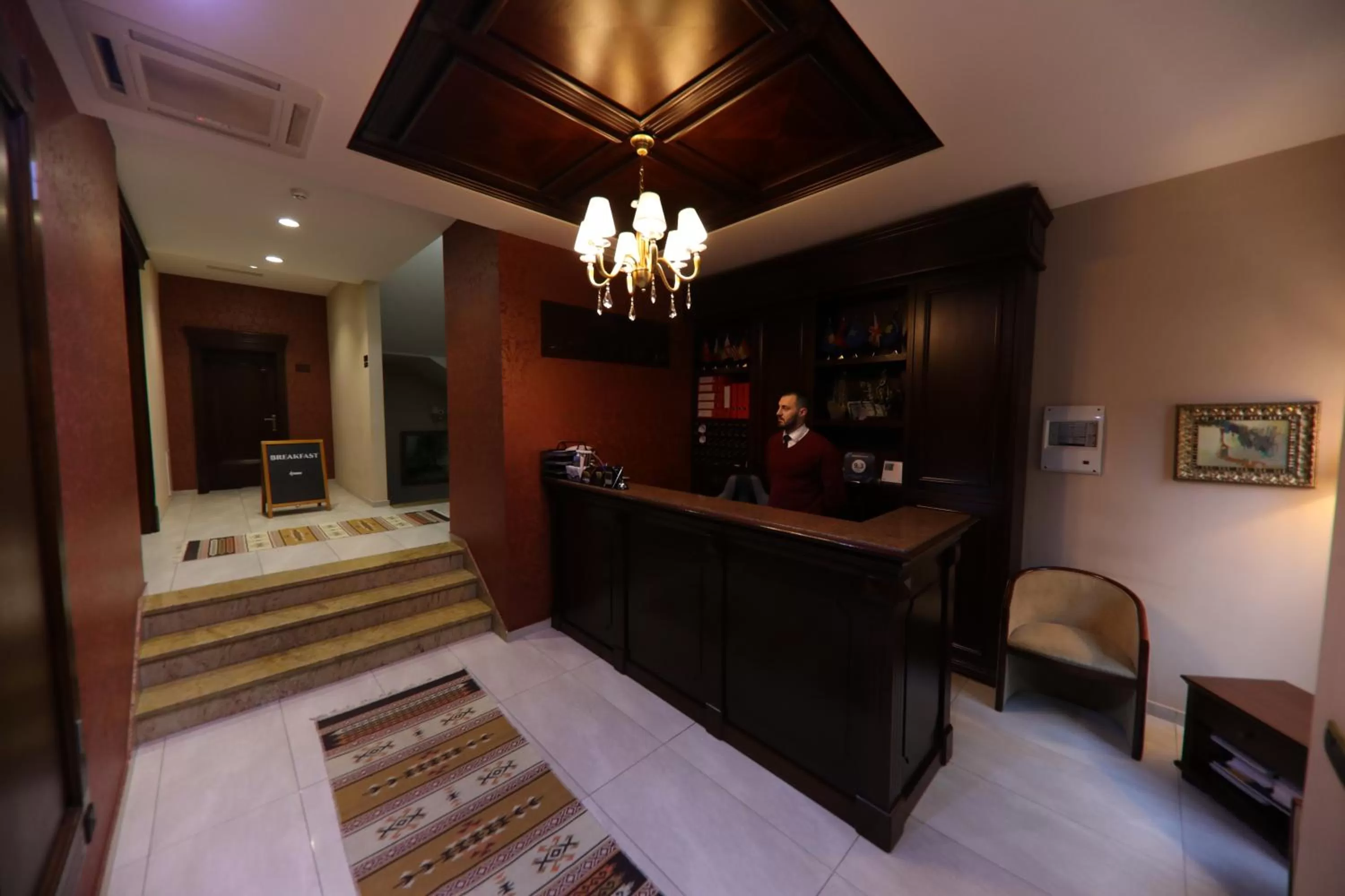 Lobby/Reception in Hotel Kacinari