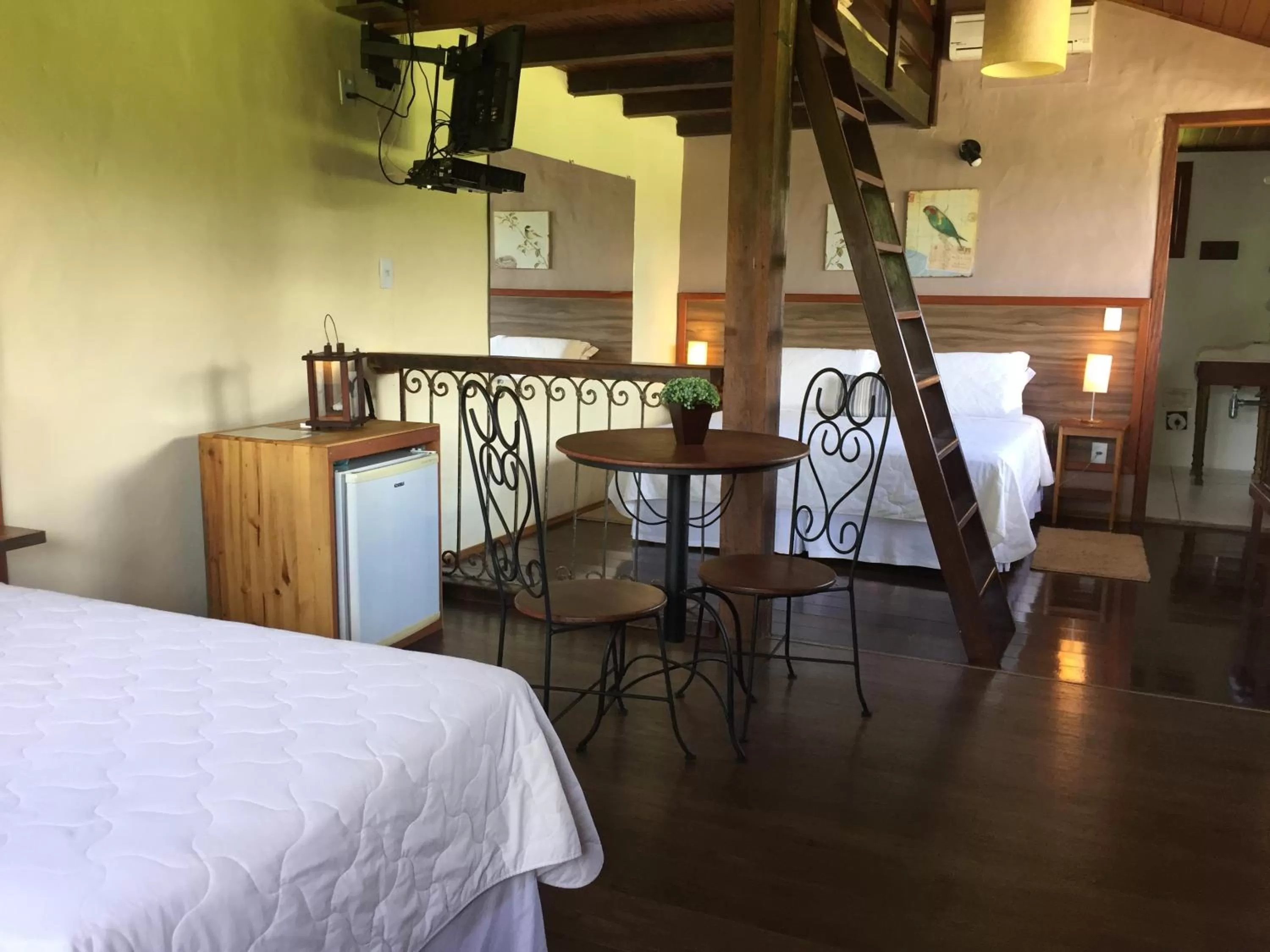 Bed in Hotel Santa Esmeralda