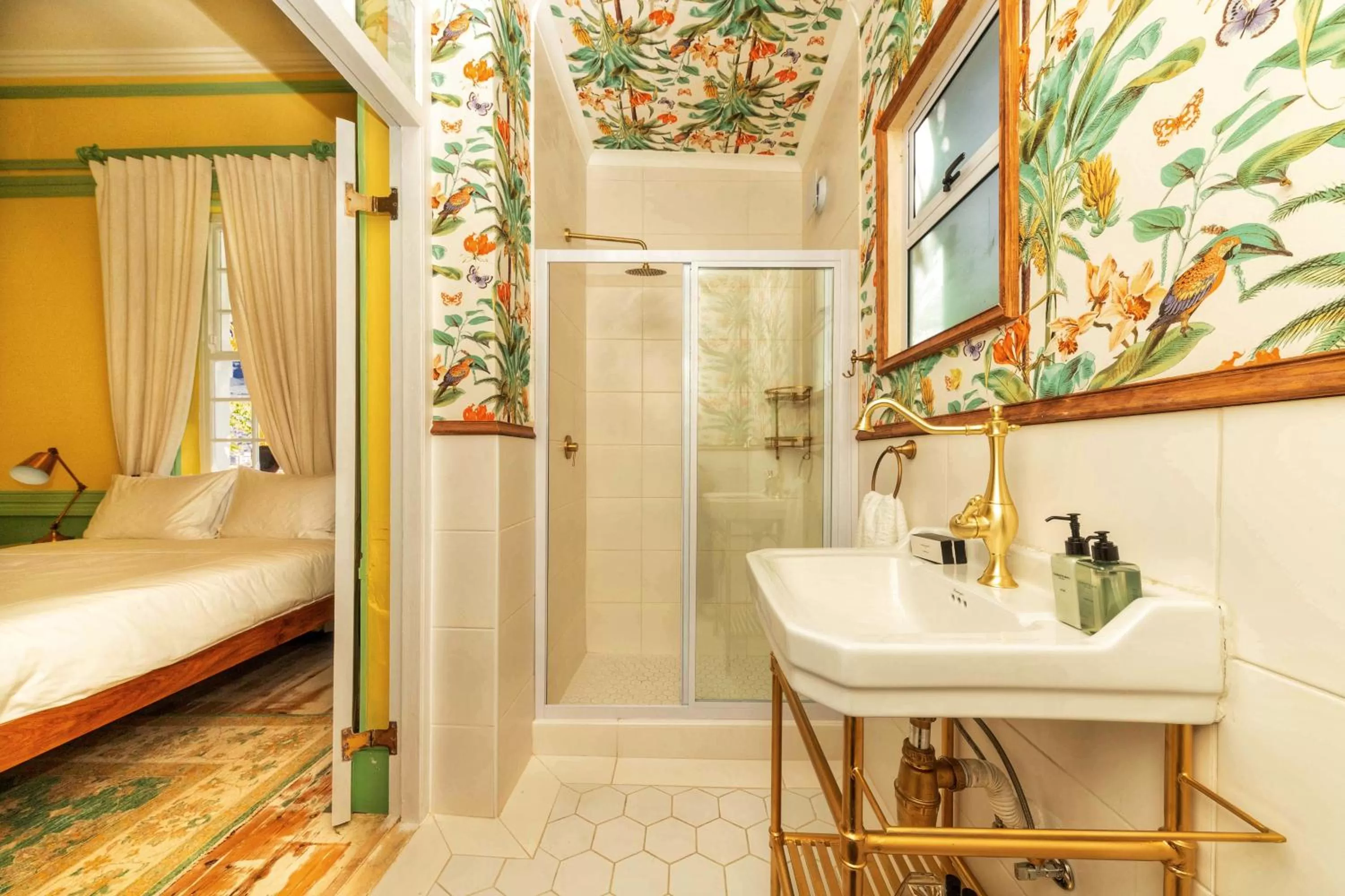 Bed in Amina Boutique Hotel