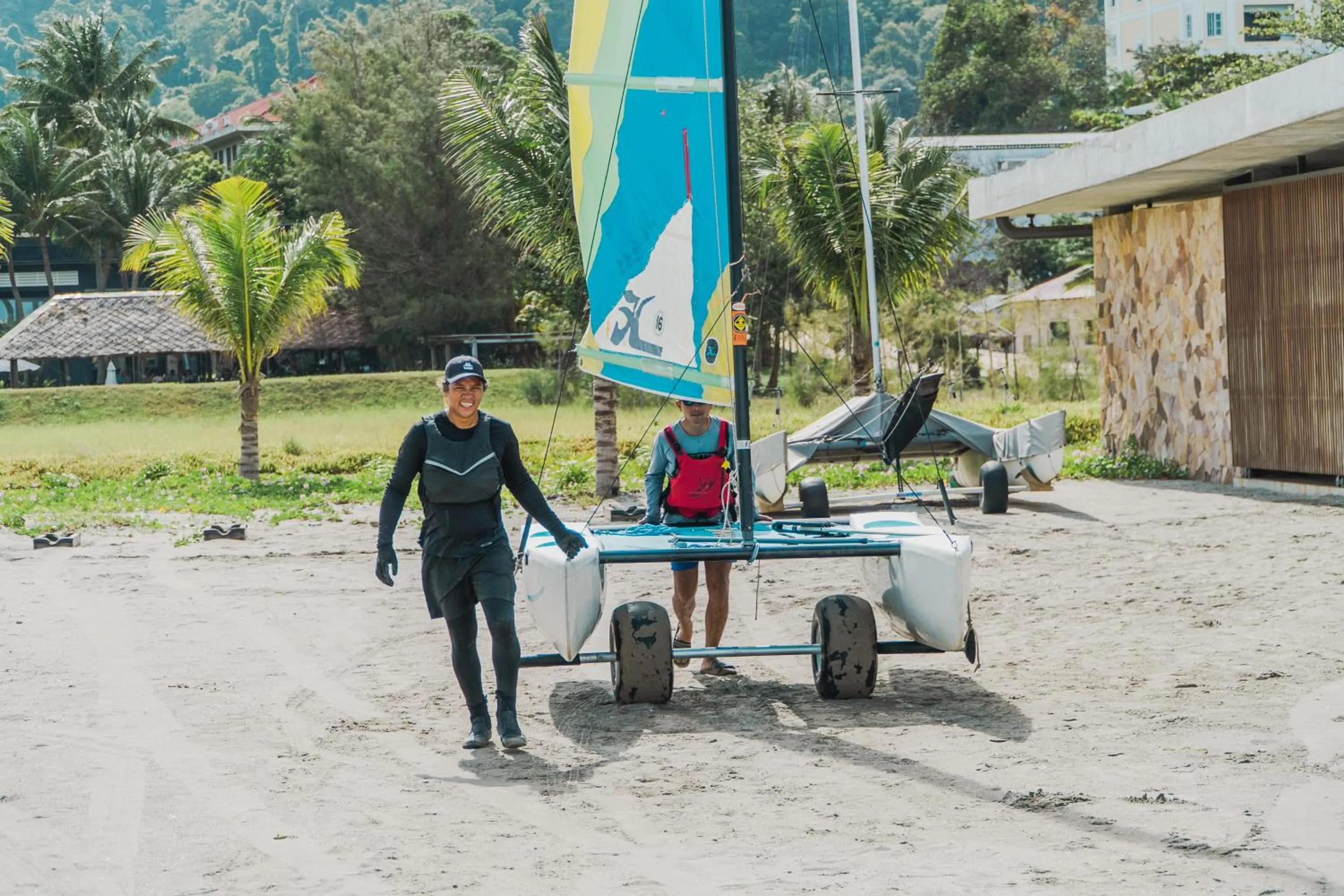 Beach in Knai Bang Chatt Resort