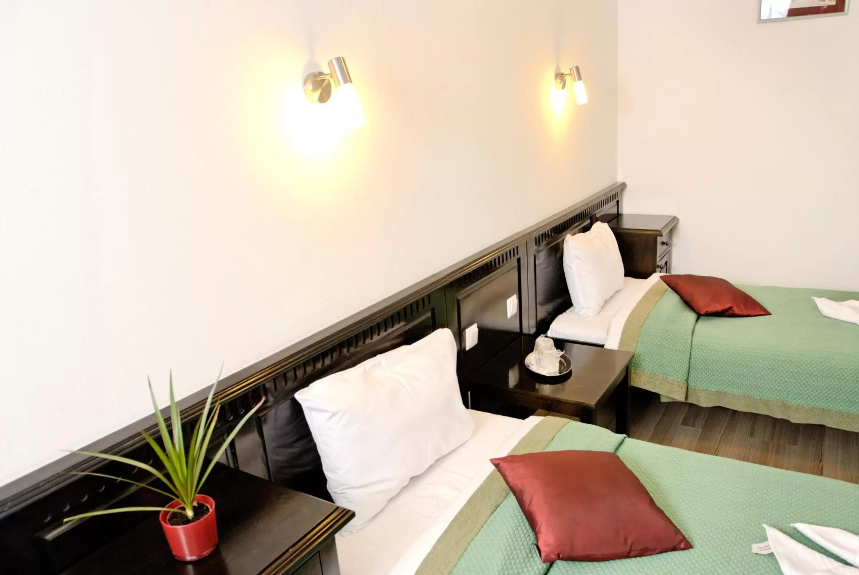 Bed in Hotel Belleville