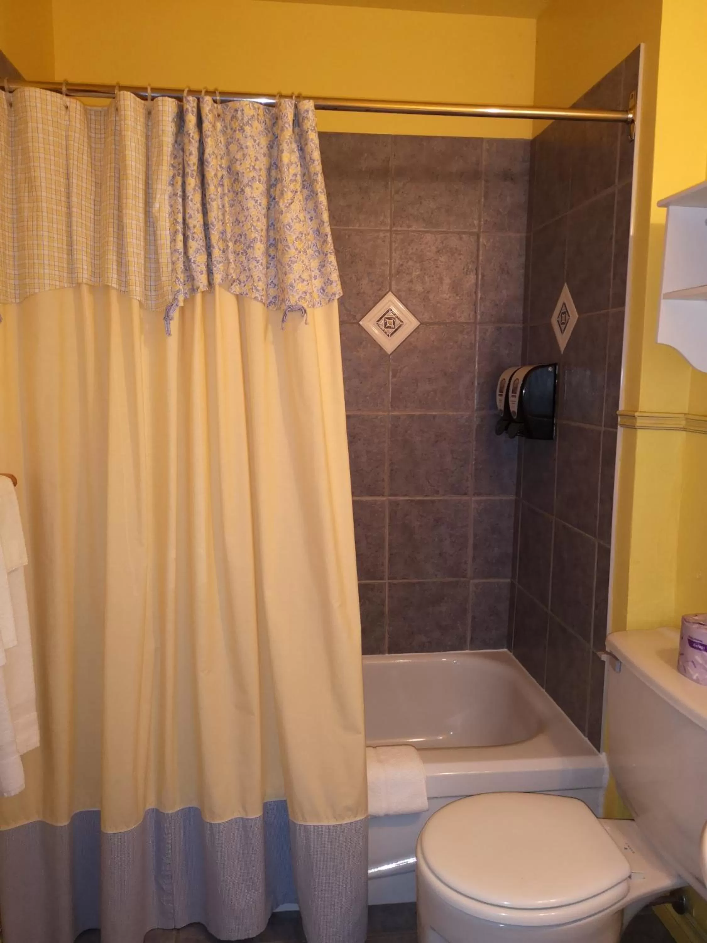 Toilet in Hotellerie Jardins de Ville