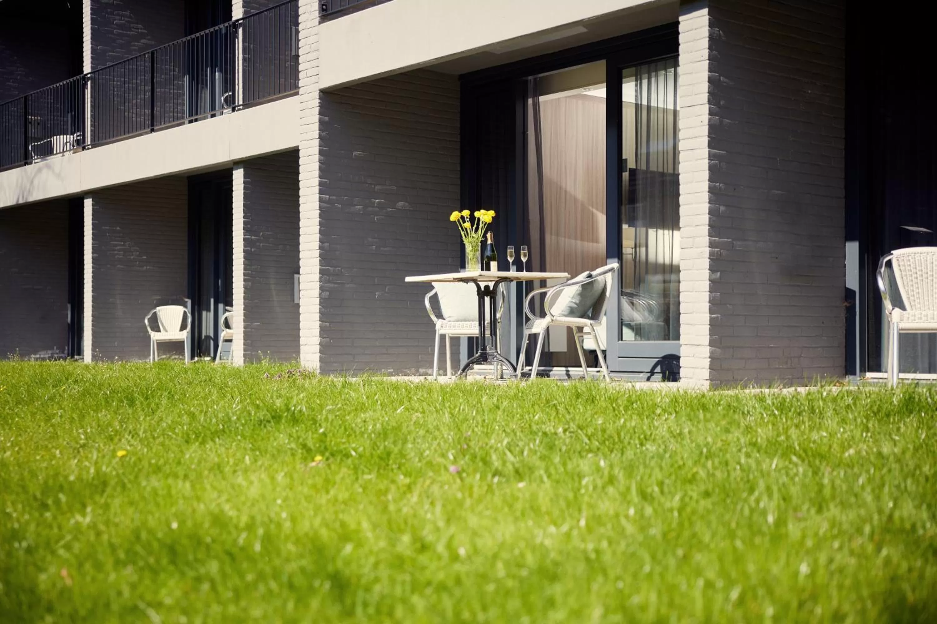 Garden view in Hotel Gorinchem