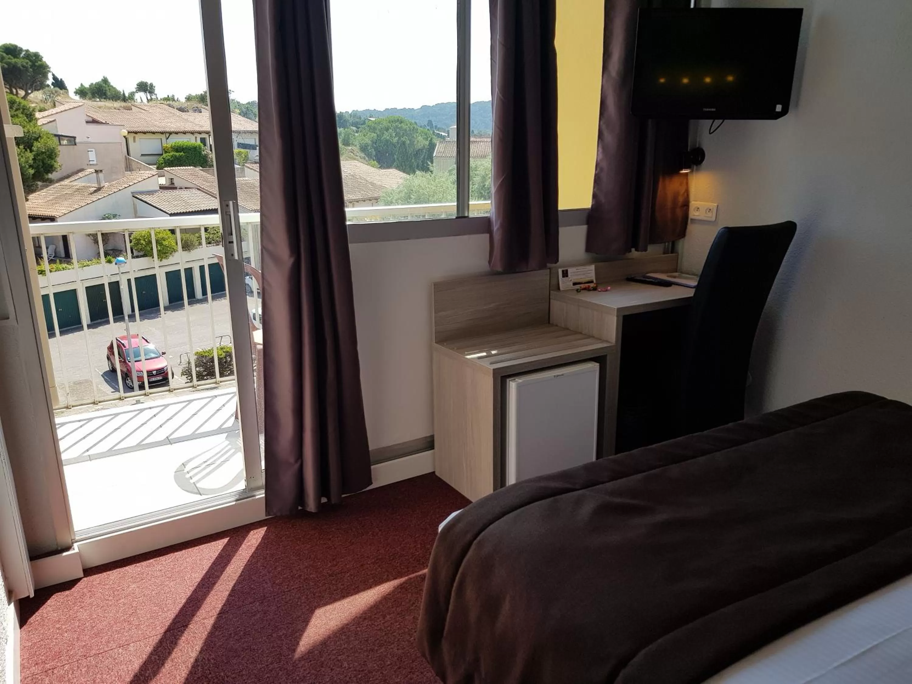 Balcony/Terrace in Hôtel Port Beach