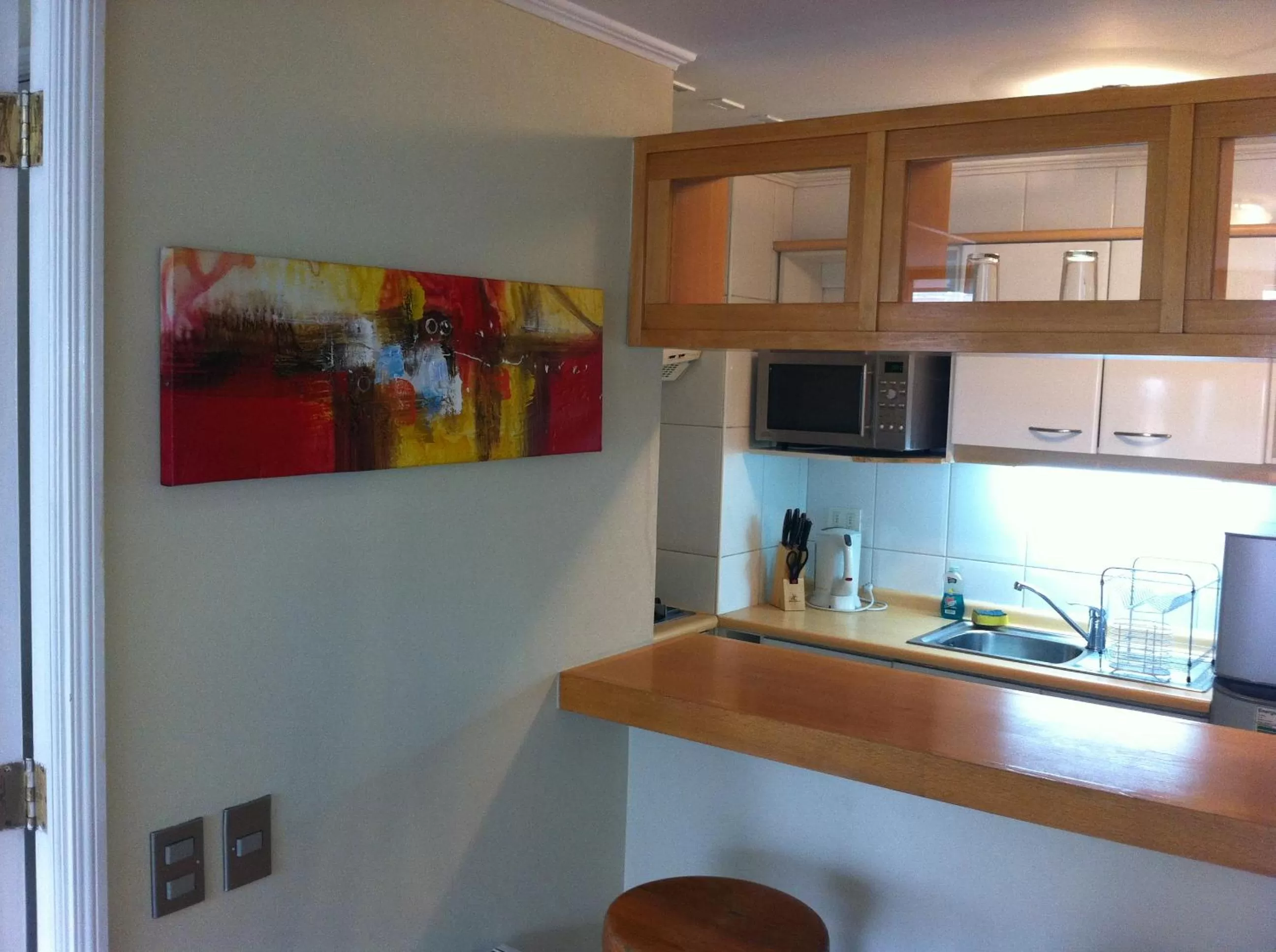 Dining area, Kitchen/Kitchenette in Aconcagua Apartments