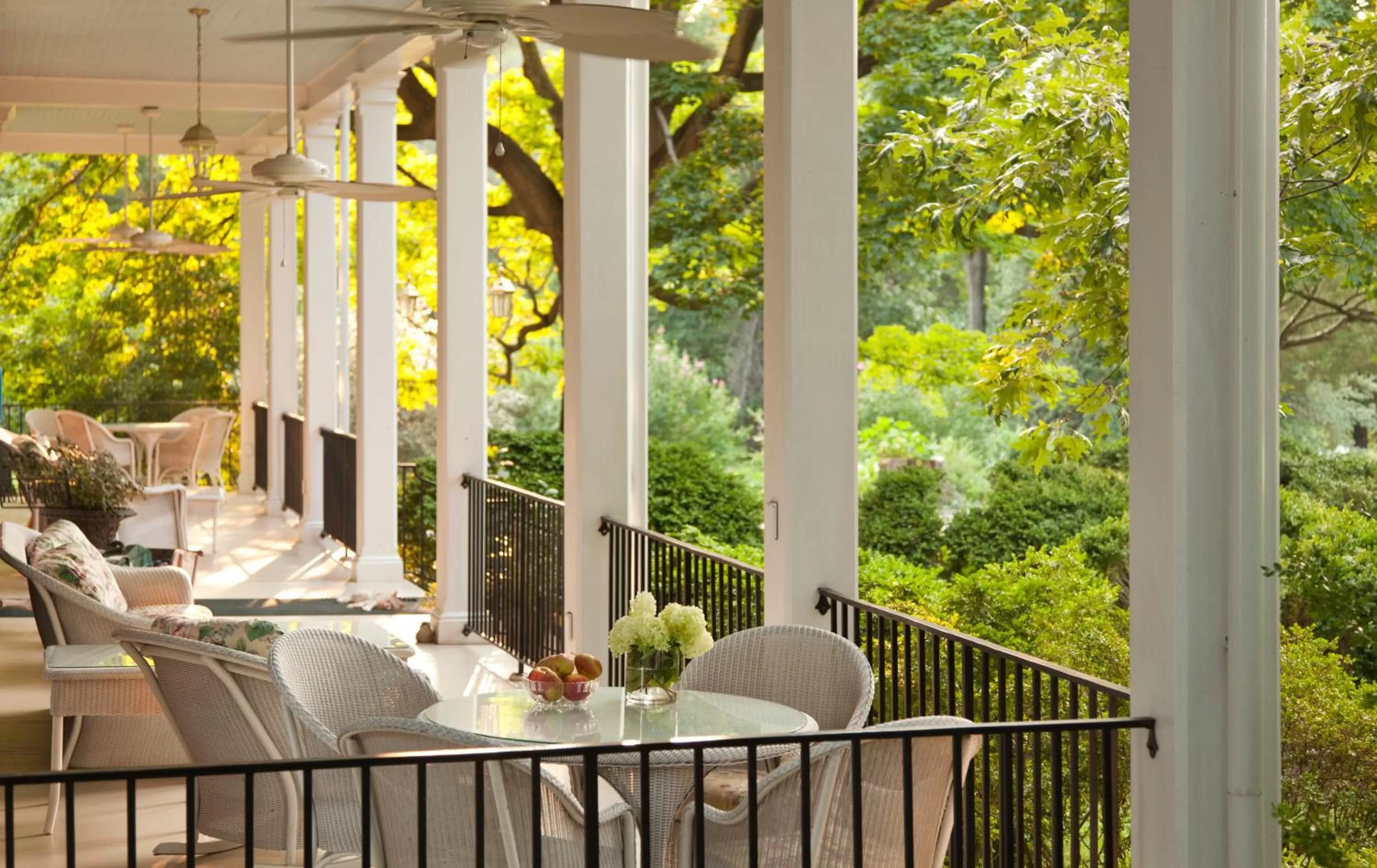Balcony/Terrace in Brampton Bed and Breakfast Inn