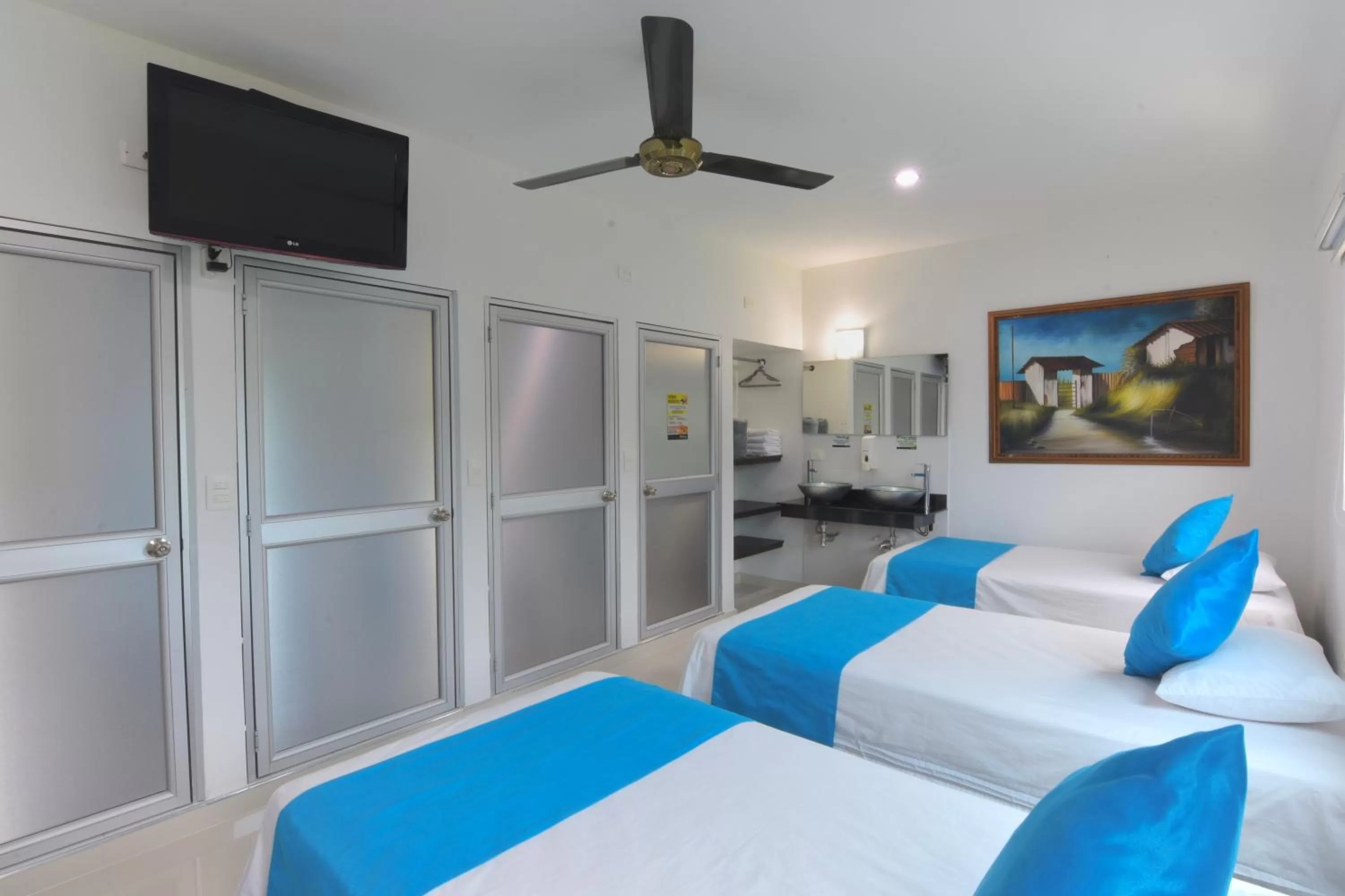 Bed in Hotel Florida Sincelejo