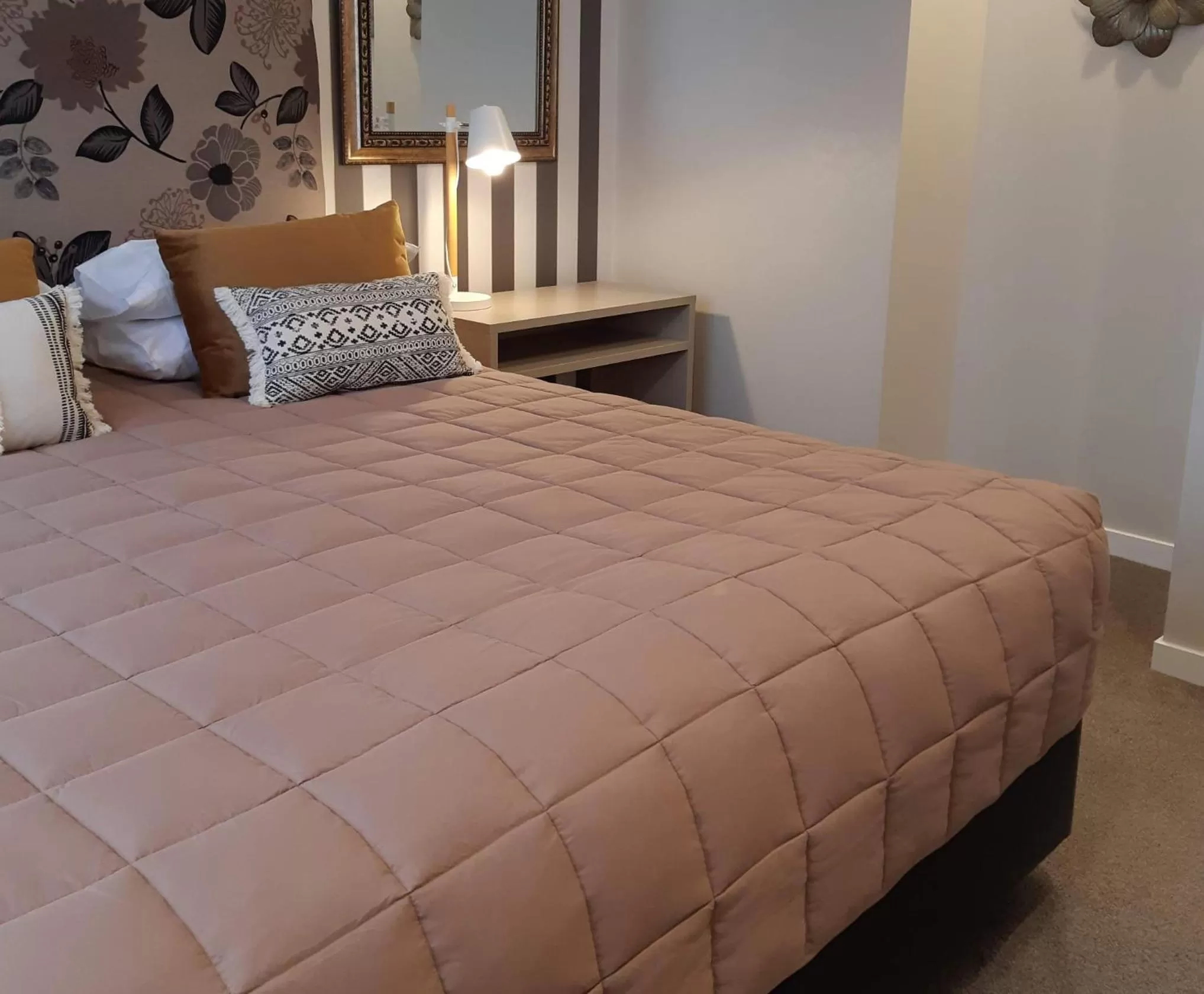 Bed in ASURE Destiny on Fitzherbert Motel