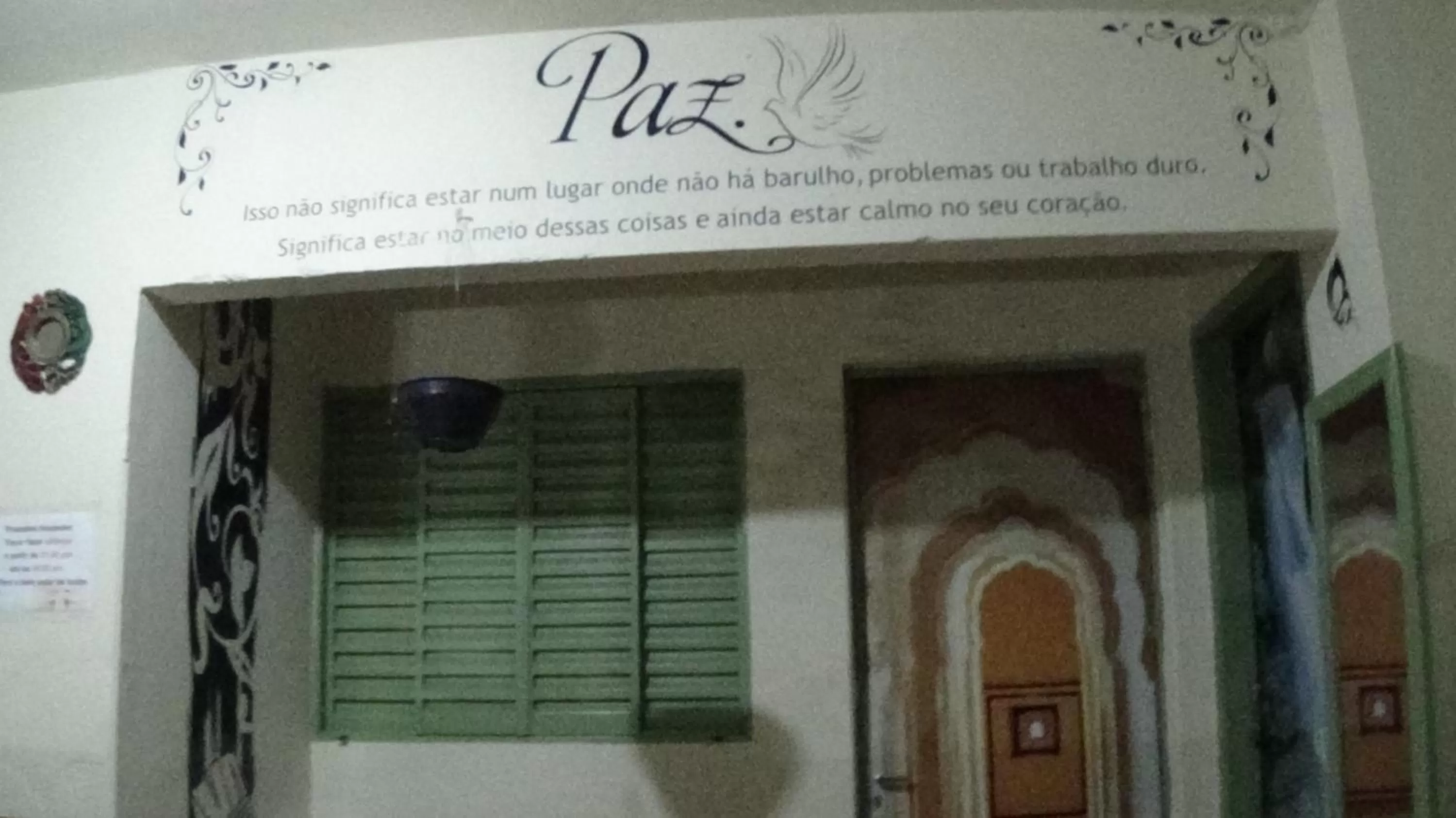 Floor plan in Pousada Encanto e Magia