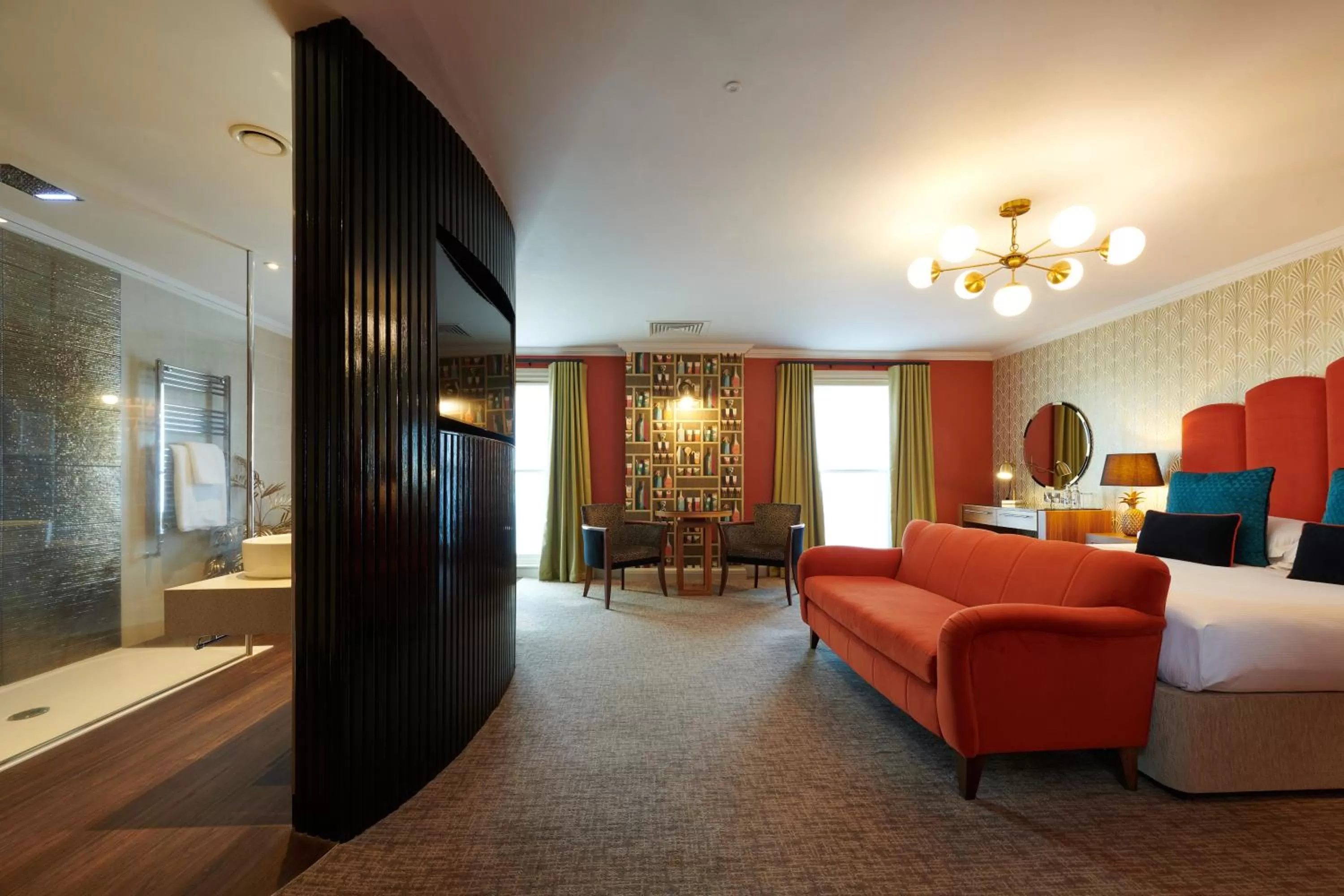 Bathroom, Bed in Park Farm Hotel