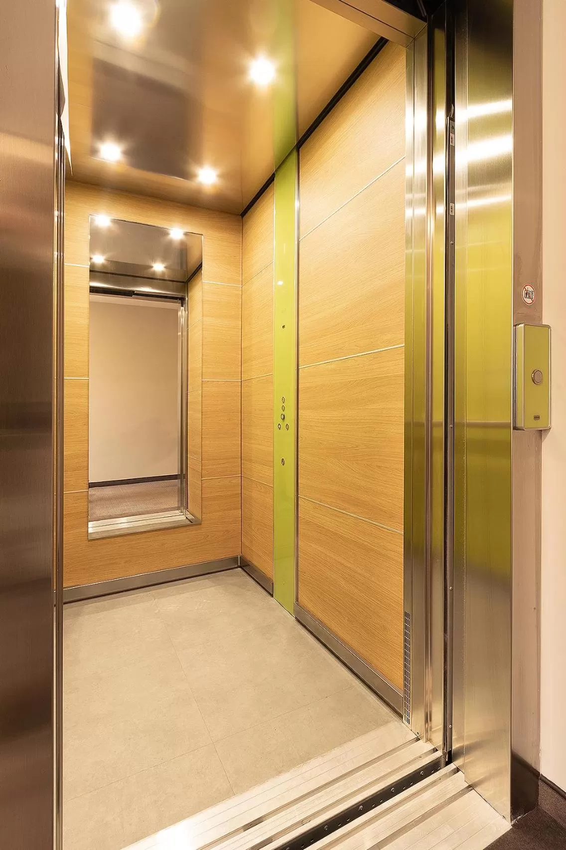 elevator, Bathroom in th Hotel Leipzig Messe