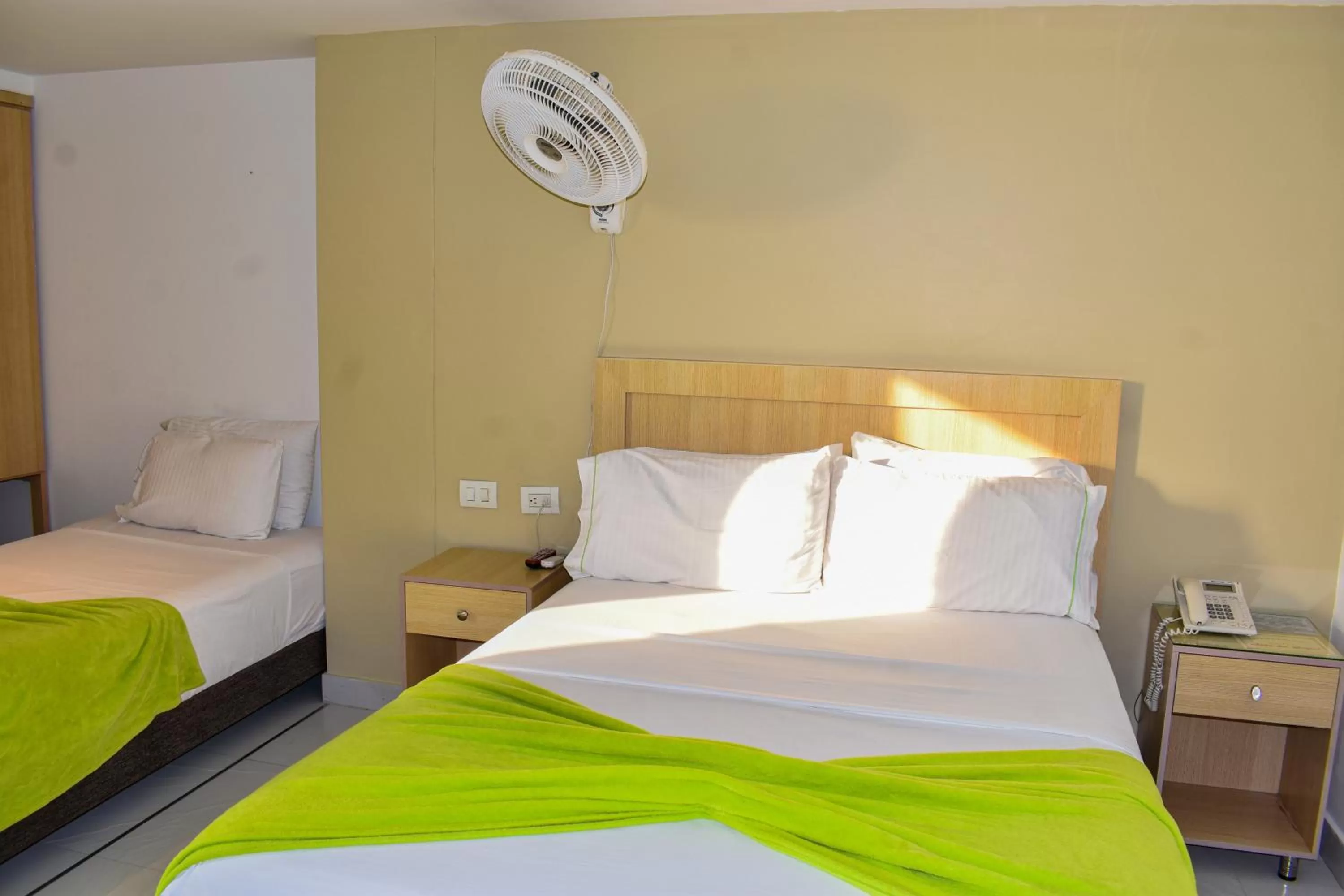 People, Bed in Hotel Isla Capri