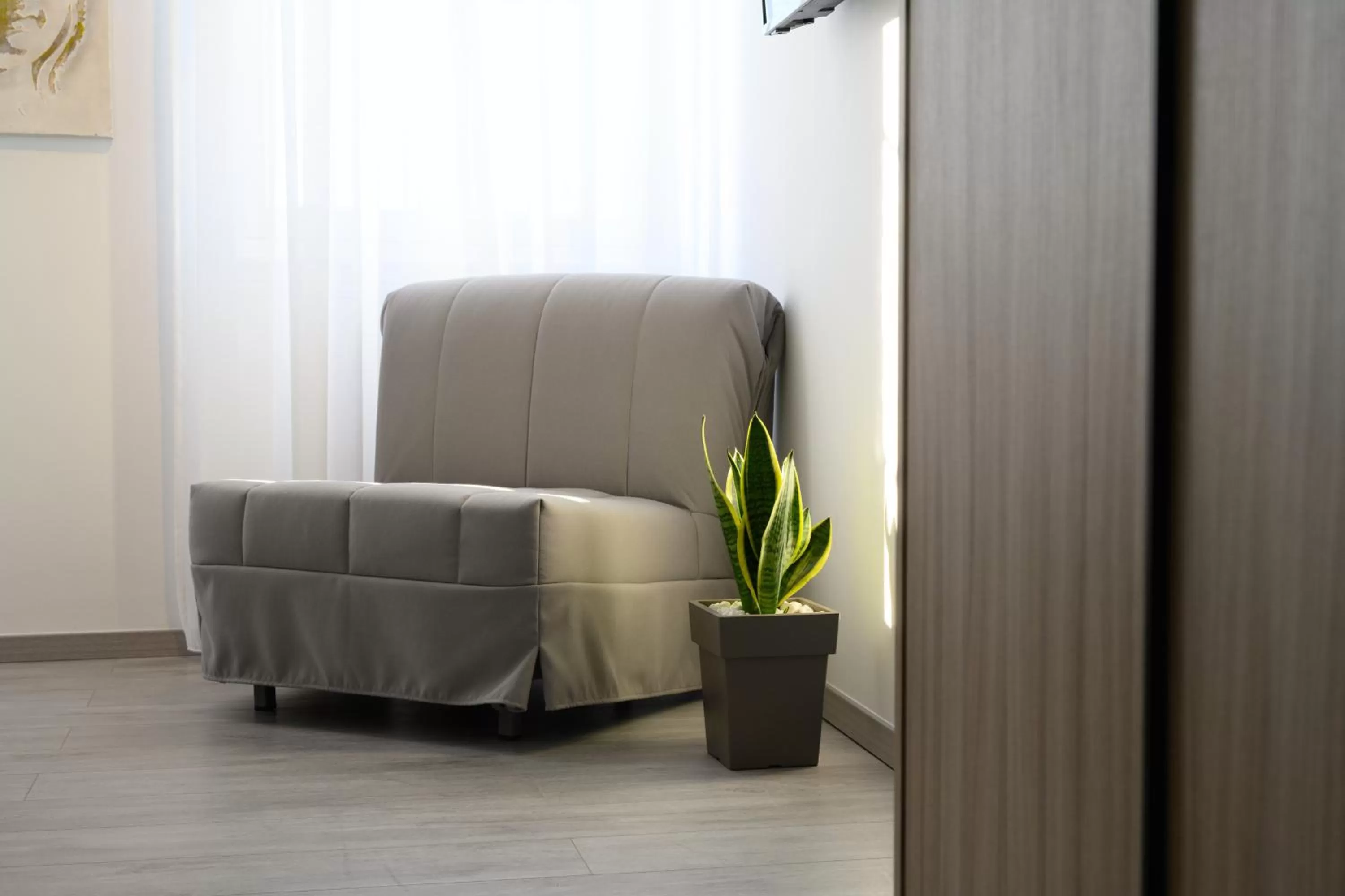 Living room, Seating Area in AMALPHI Corfu City Living