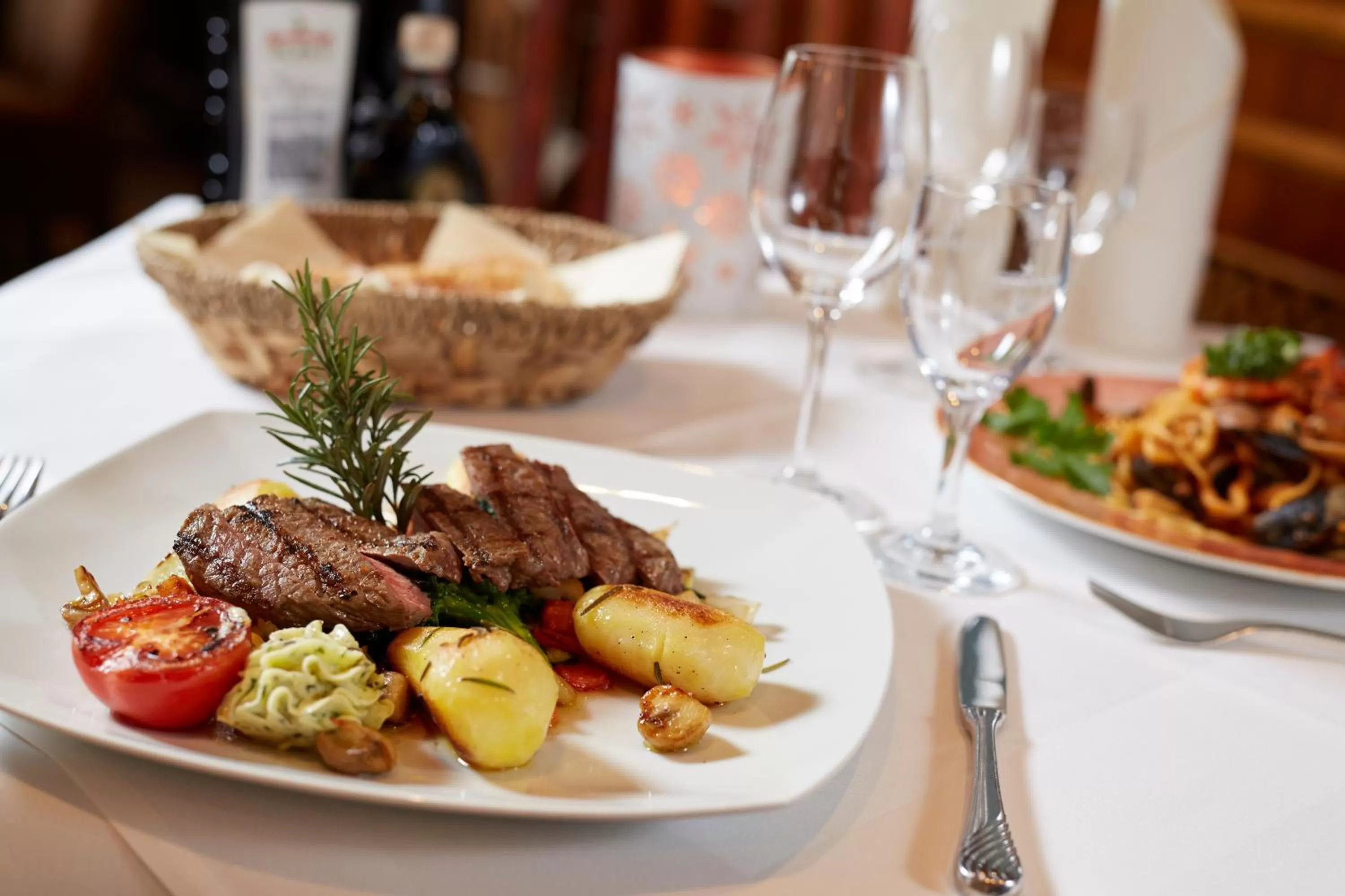 Restaurant/places to eat in Korbstadthotel Krone