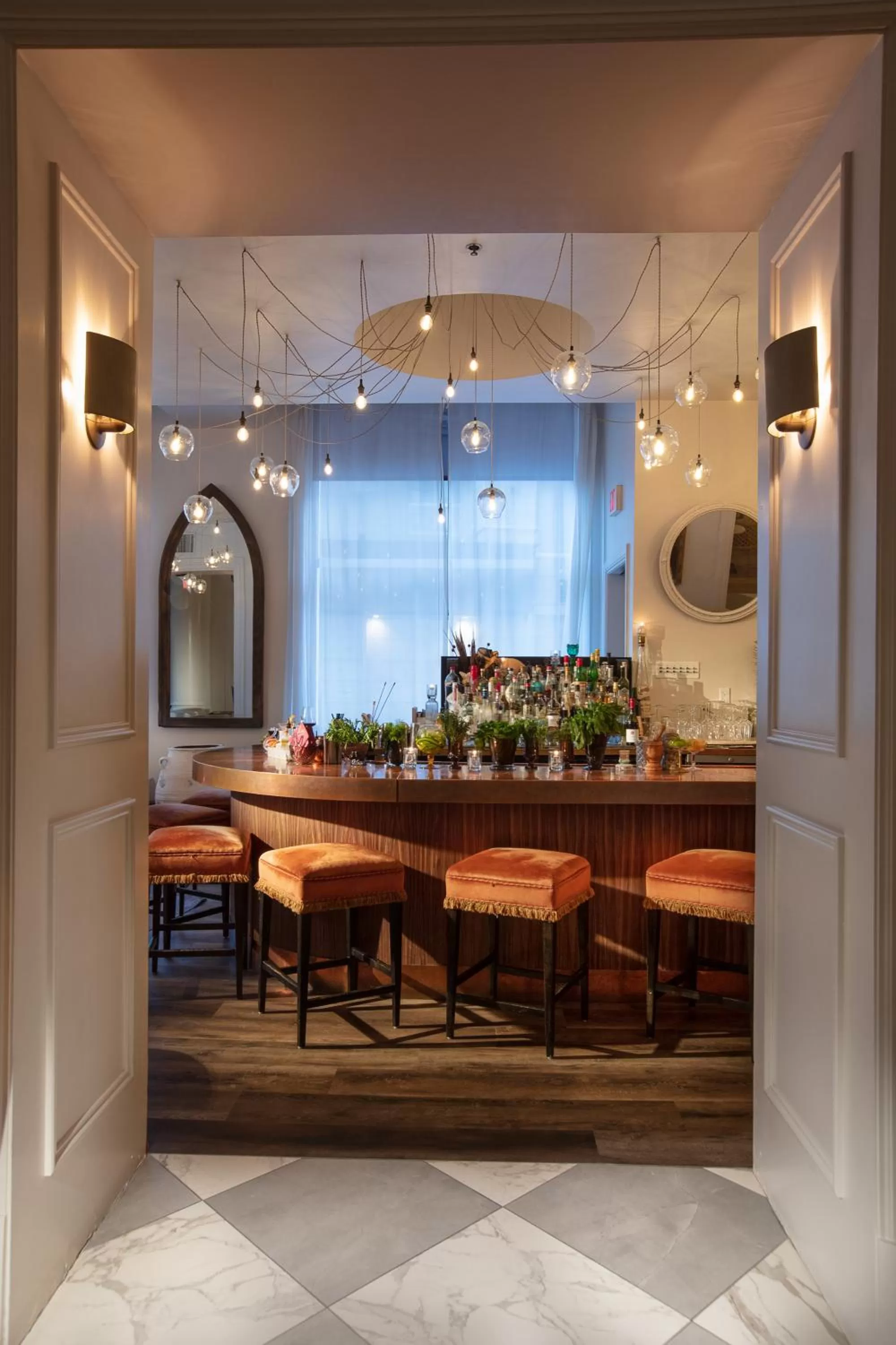 Lounge or bar in International House Hotel