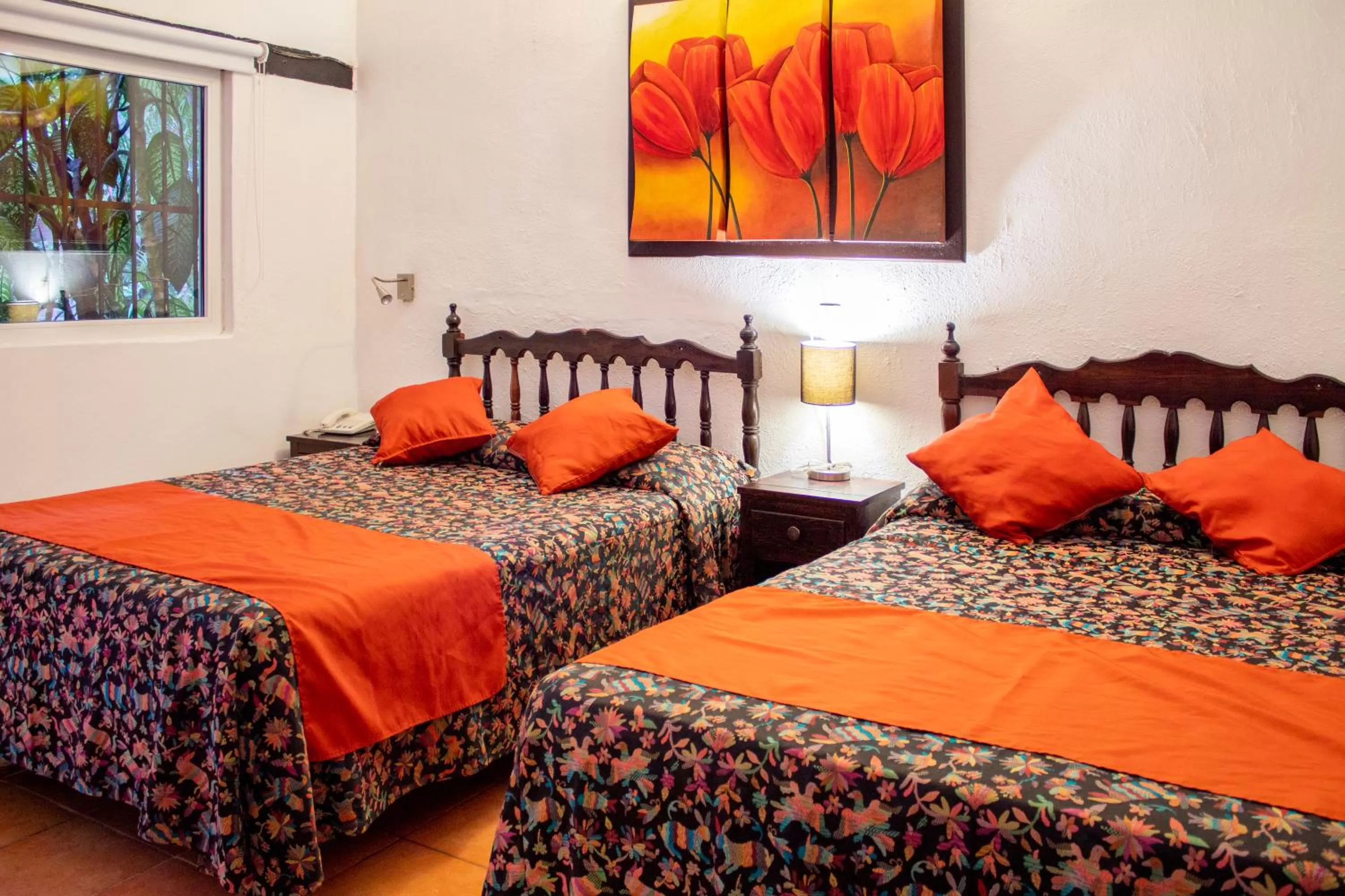 Bed in Hotel Posada De Roger - Near Los Muertos Beach