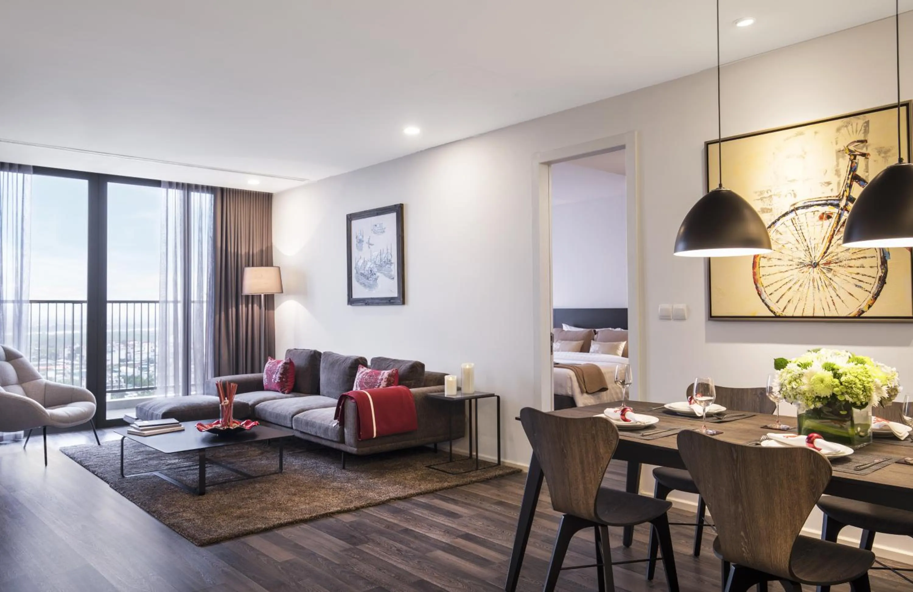 Living room in Somerset West Point Hanoi