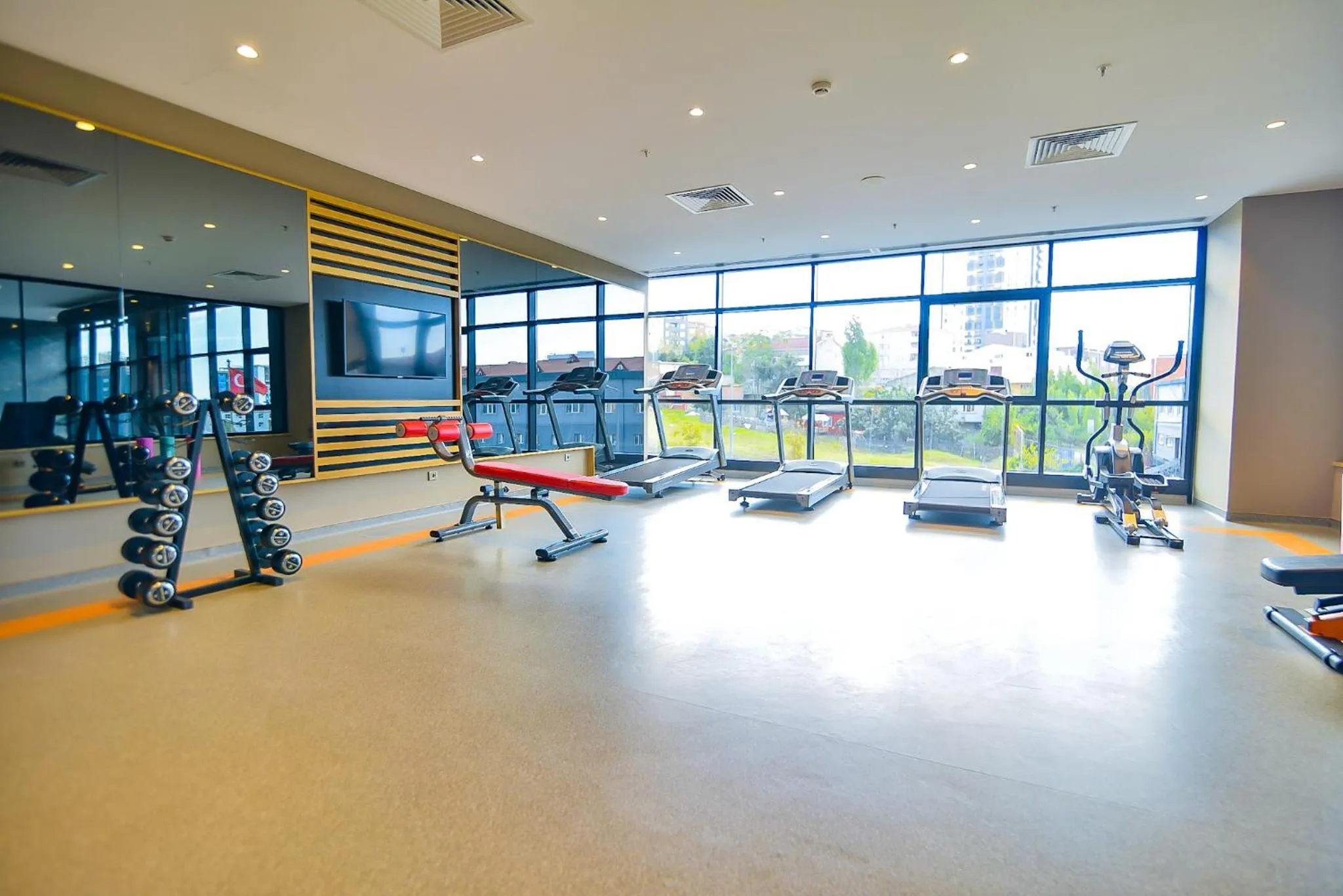 Fitness centre/facilities in SERENİTY COMFORT Hotel