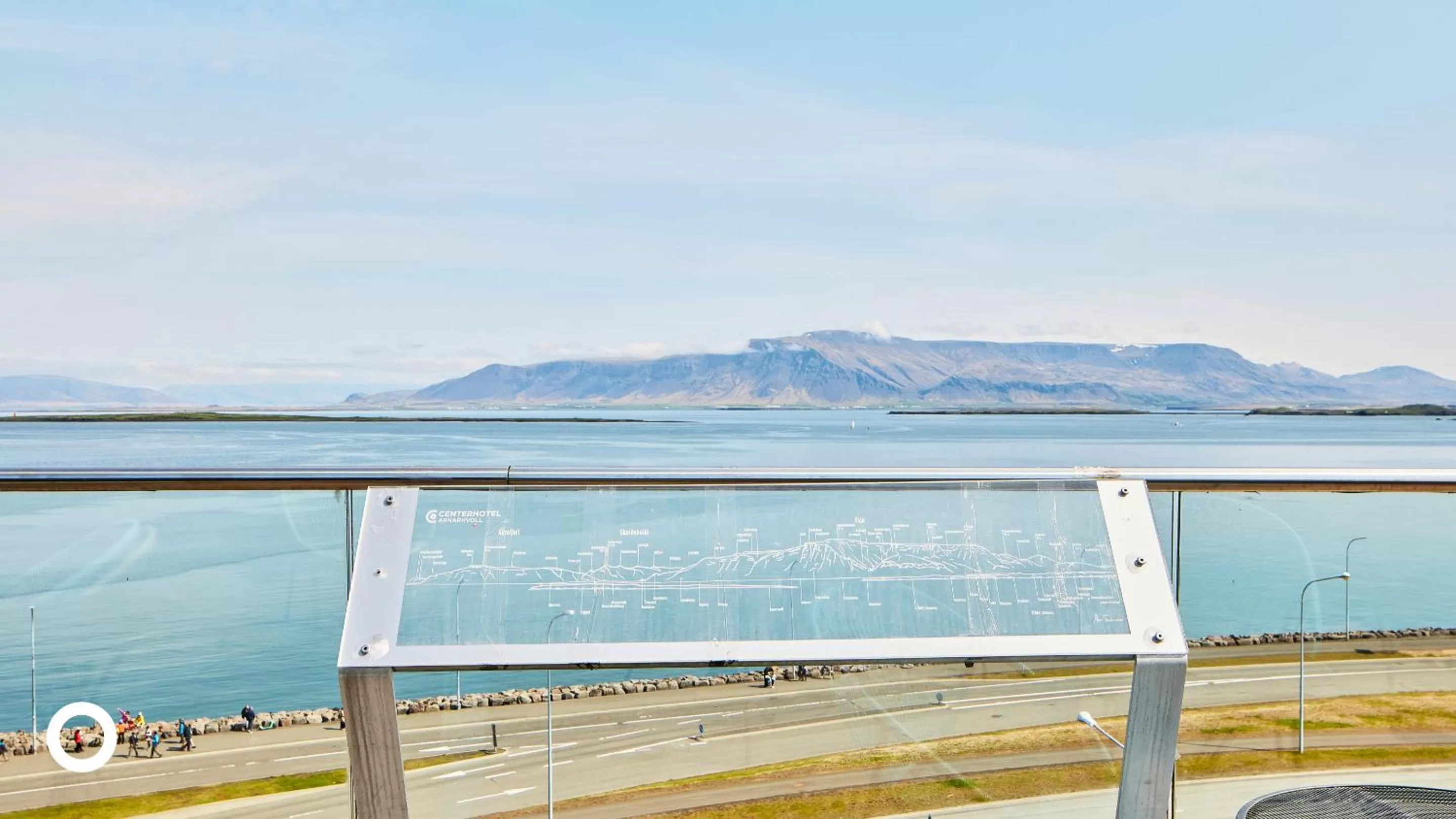 Sea view in Center Hotels Arnarhvoll