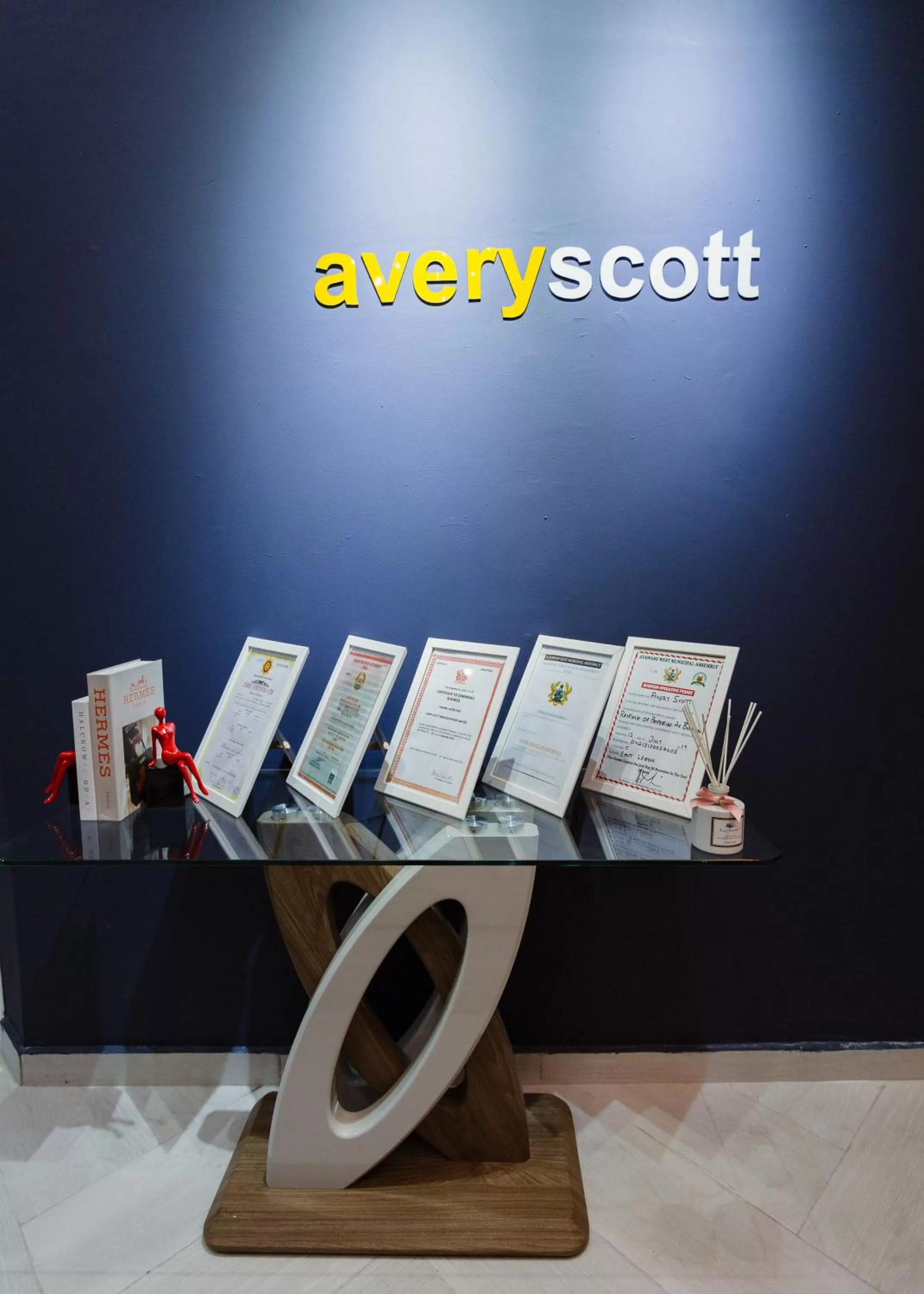 Certificate/Award in The Avery Suites, East Legon