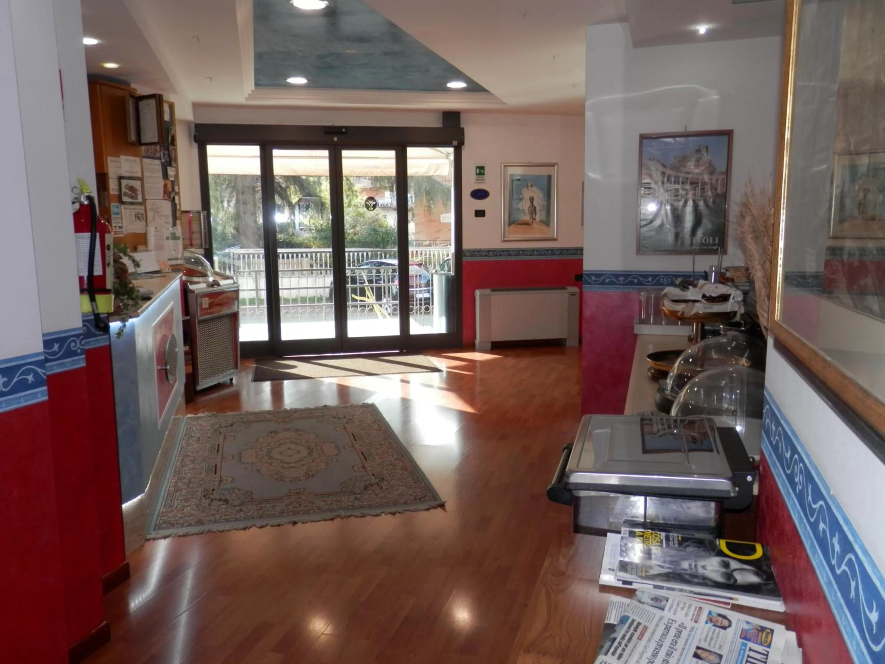 Lobby or reception in Hotel Aurora