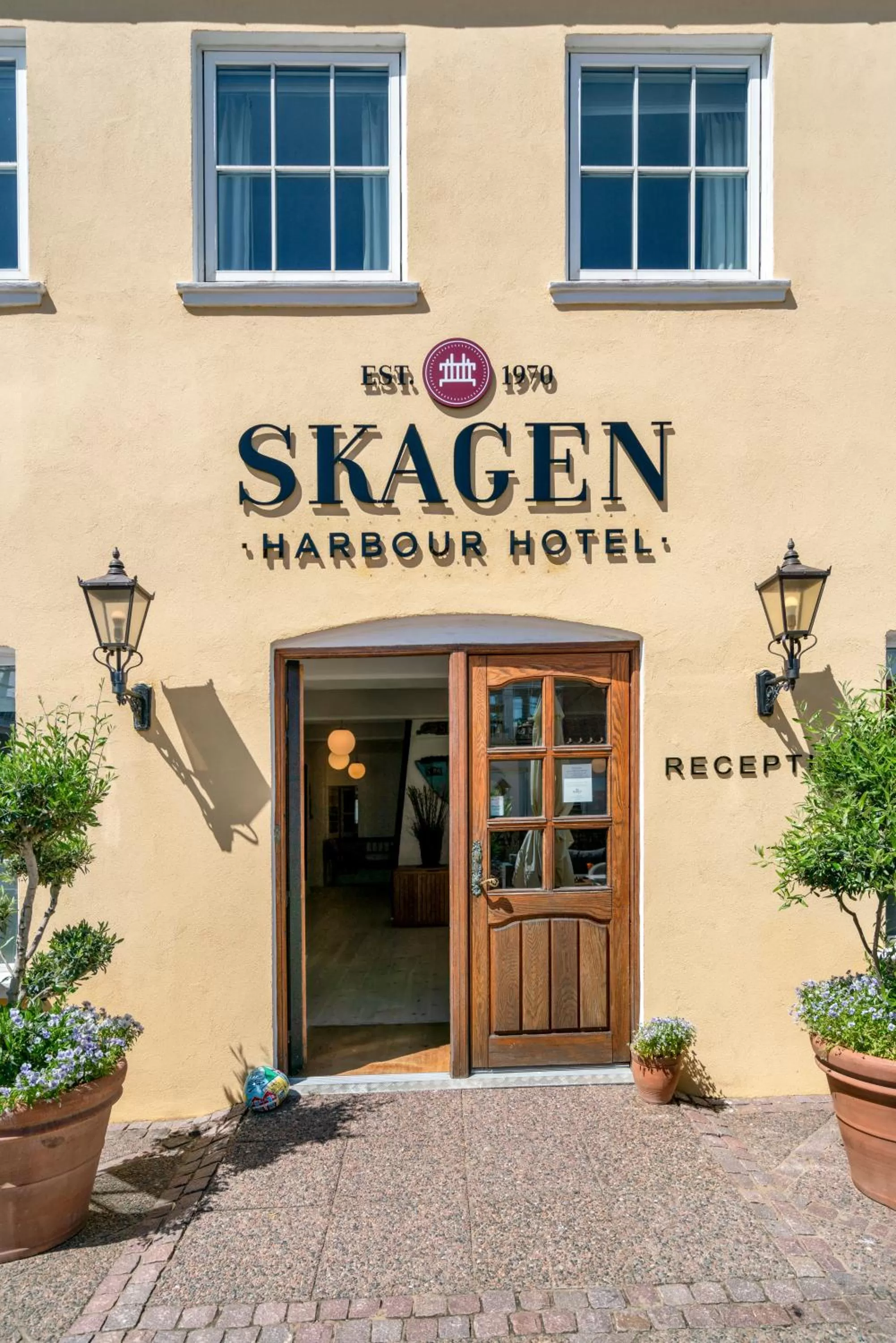 Property building in Skagen Harbour Hotel