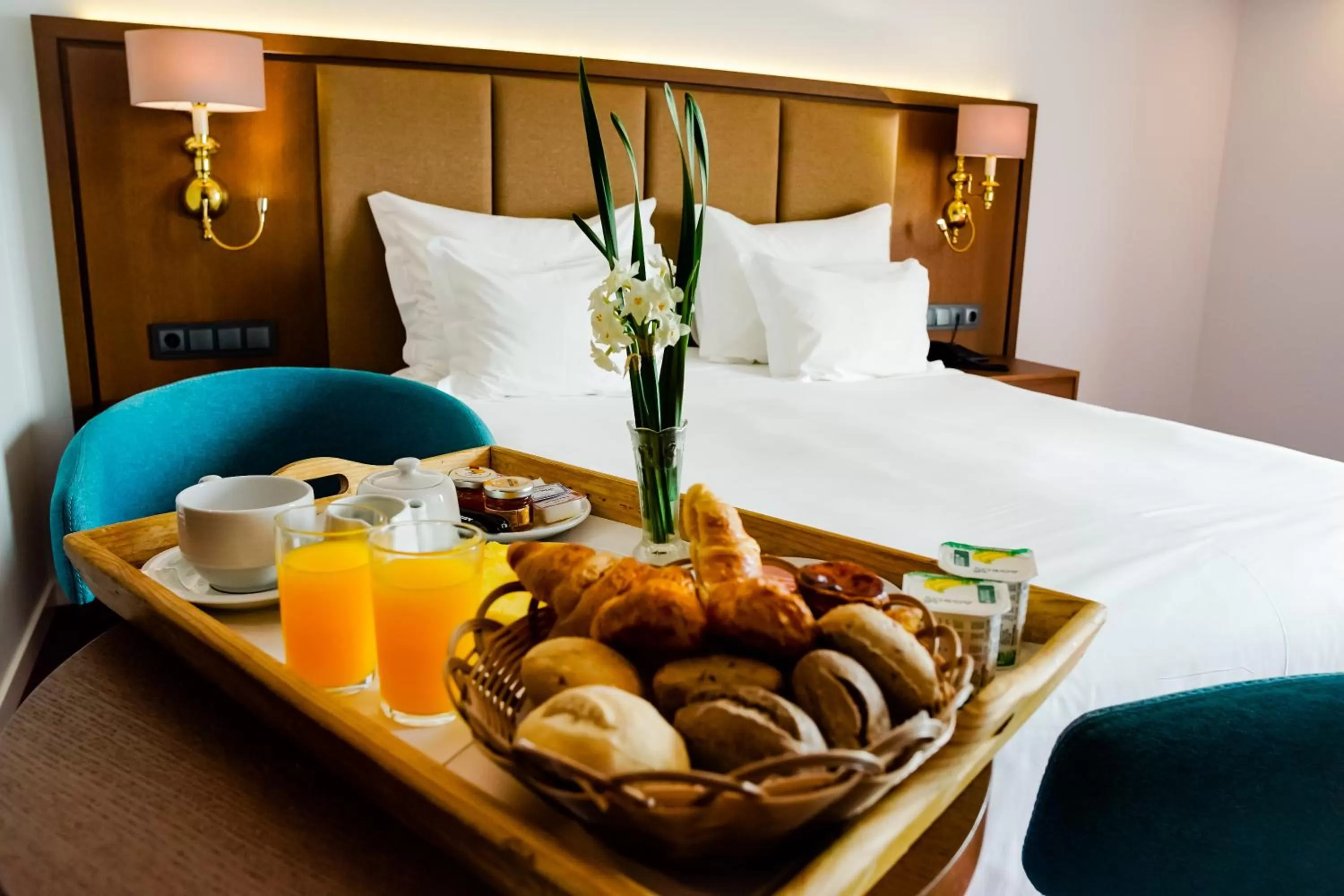 Breakfast, Bed in Hotel Premium Chaves - Aquae Flaviae