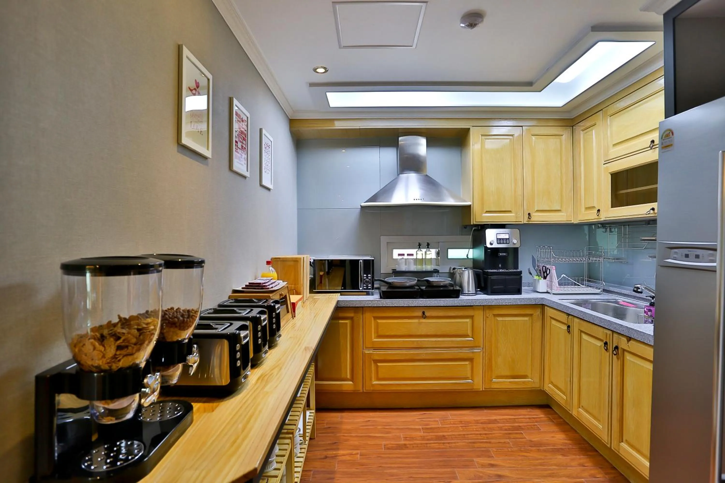 Communal kitchen in Ezstay-Nampo