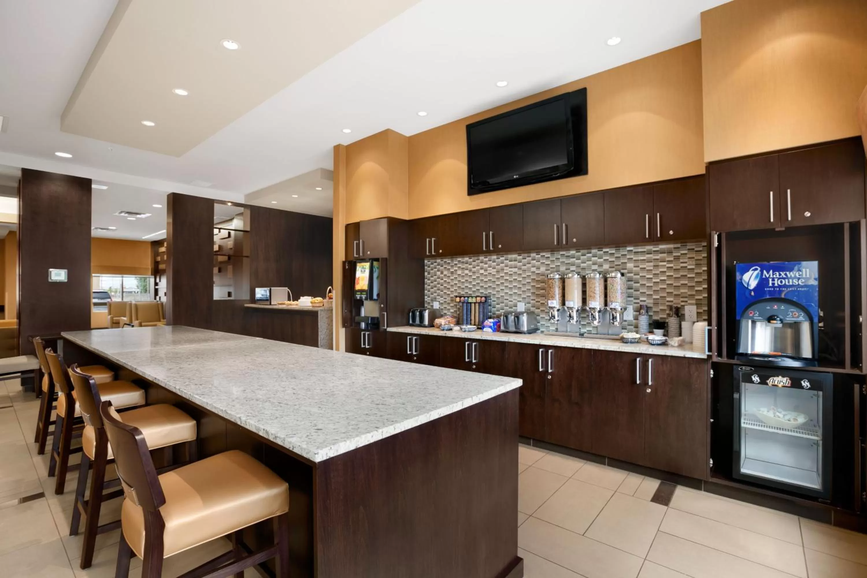 Continental breakfast in Days Inn & Suites by Wyndham Winnipeg Airport Manitoba