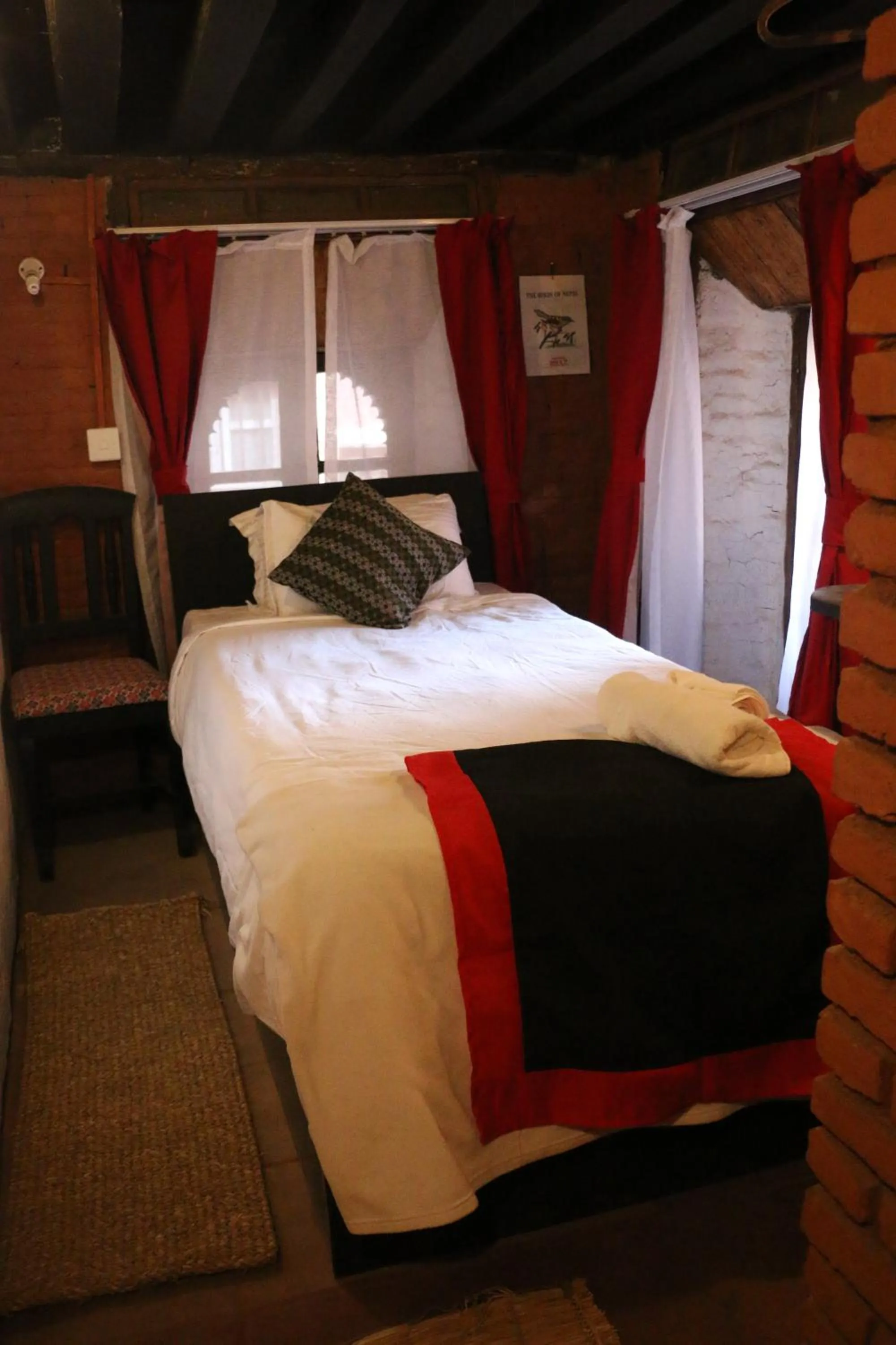 Photo of the whole room, Bed in Hira Guest House