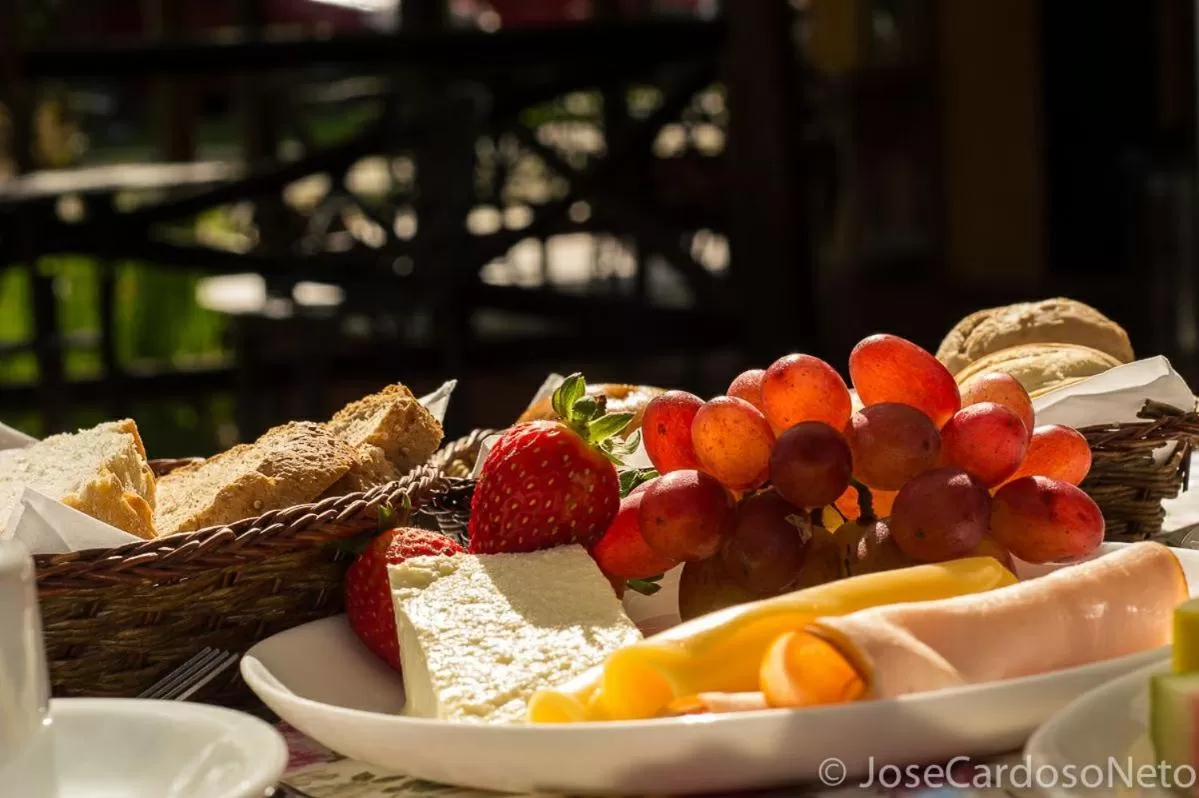 Food in Pousada Serra do Luar