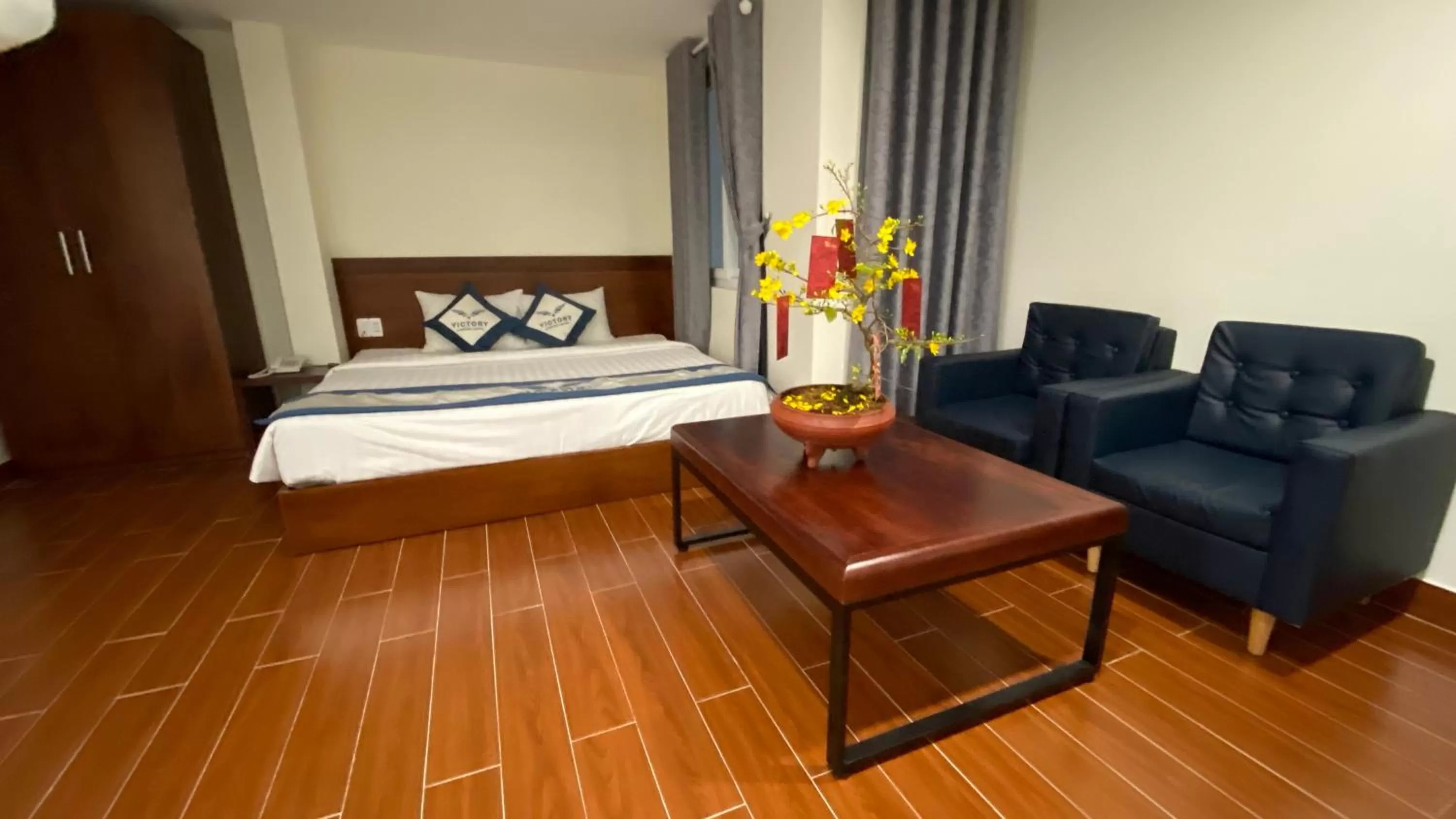 Photo of the whole room, Bed in Victory Airport Hotel