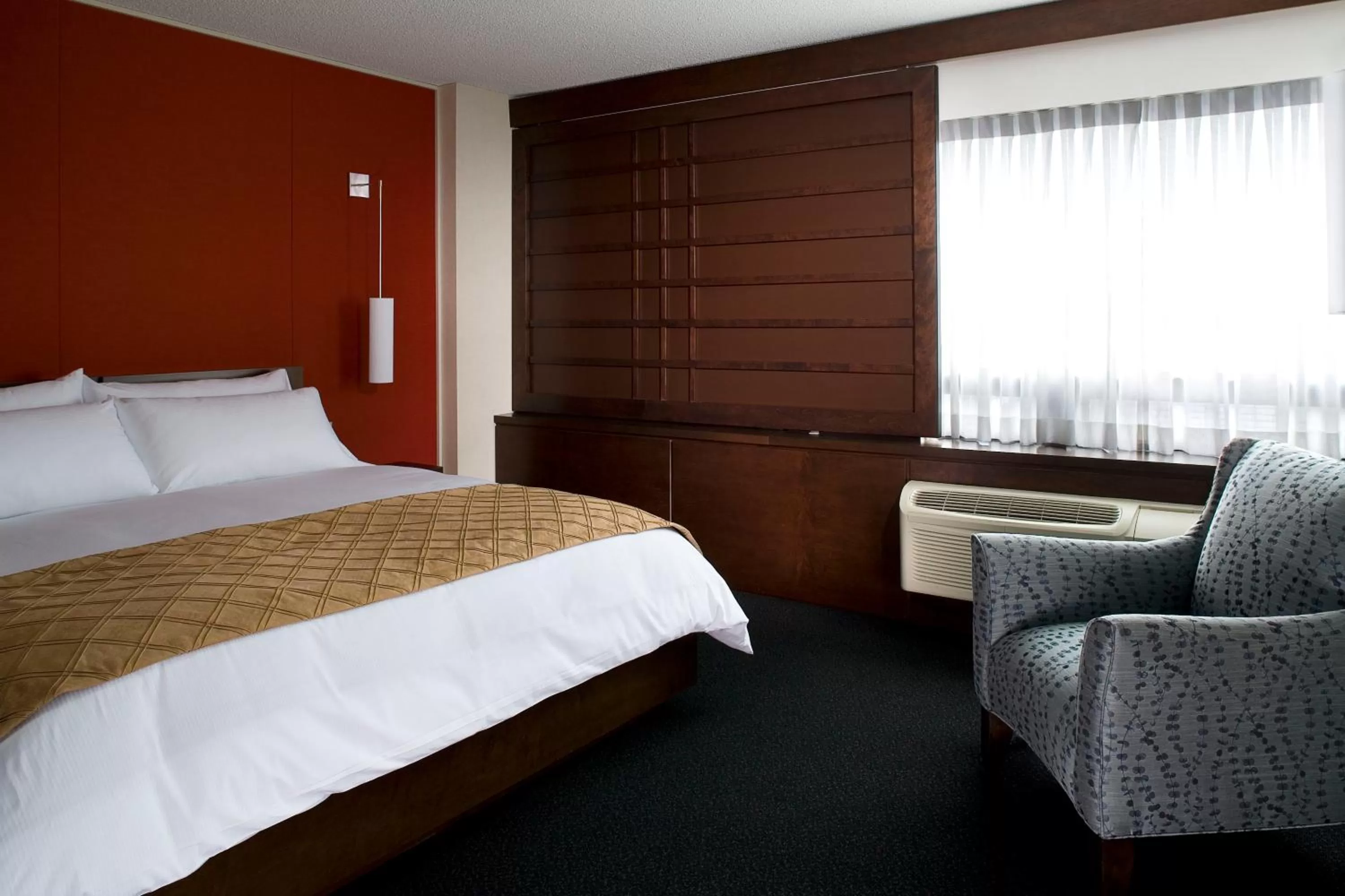 Bed in Hotel Ruby Foo's