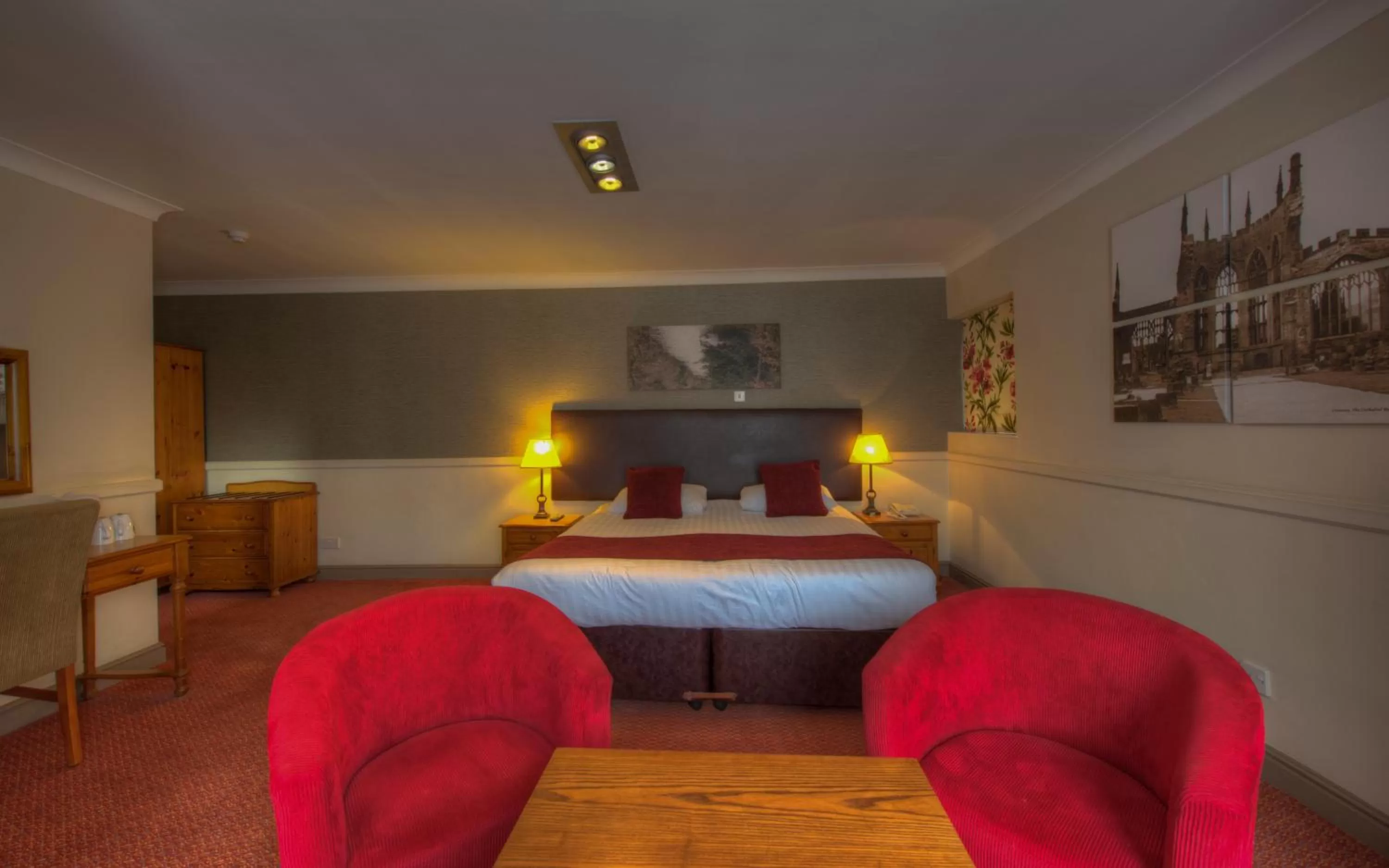 Photo of the whole room, Bed in Old Mill by Chef & Brewer Collection